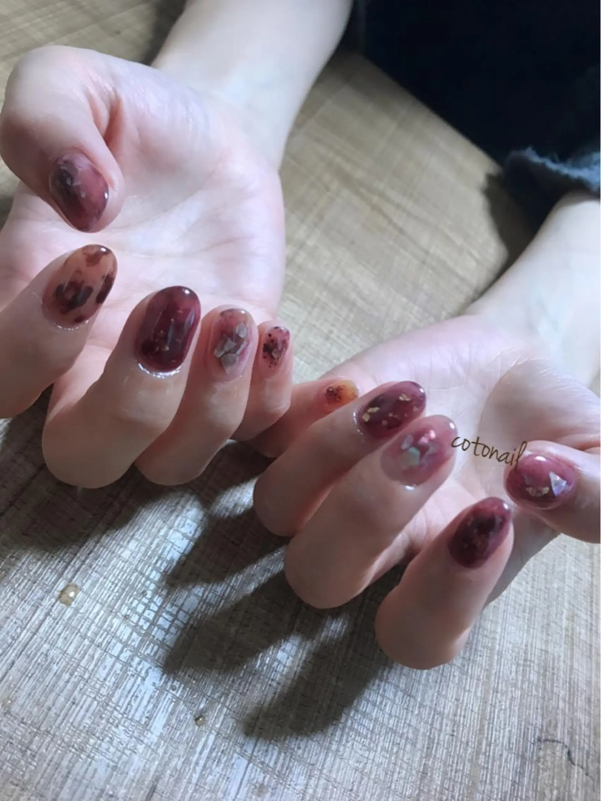 ショート ネイル ツメトマツゲ .のネイルデザイン