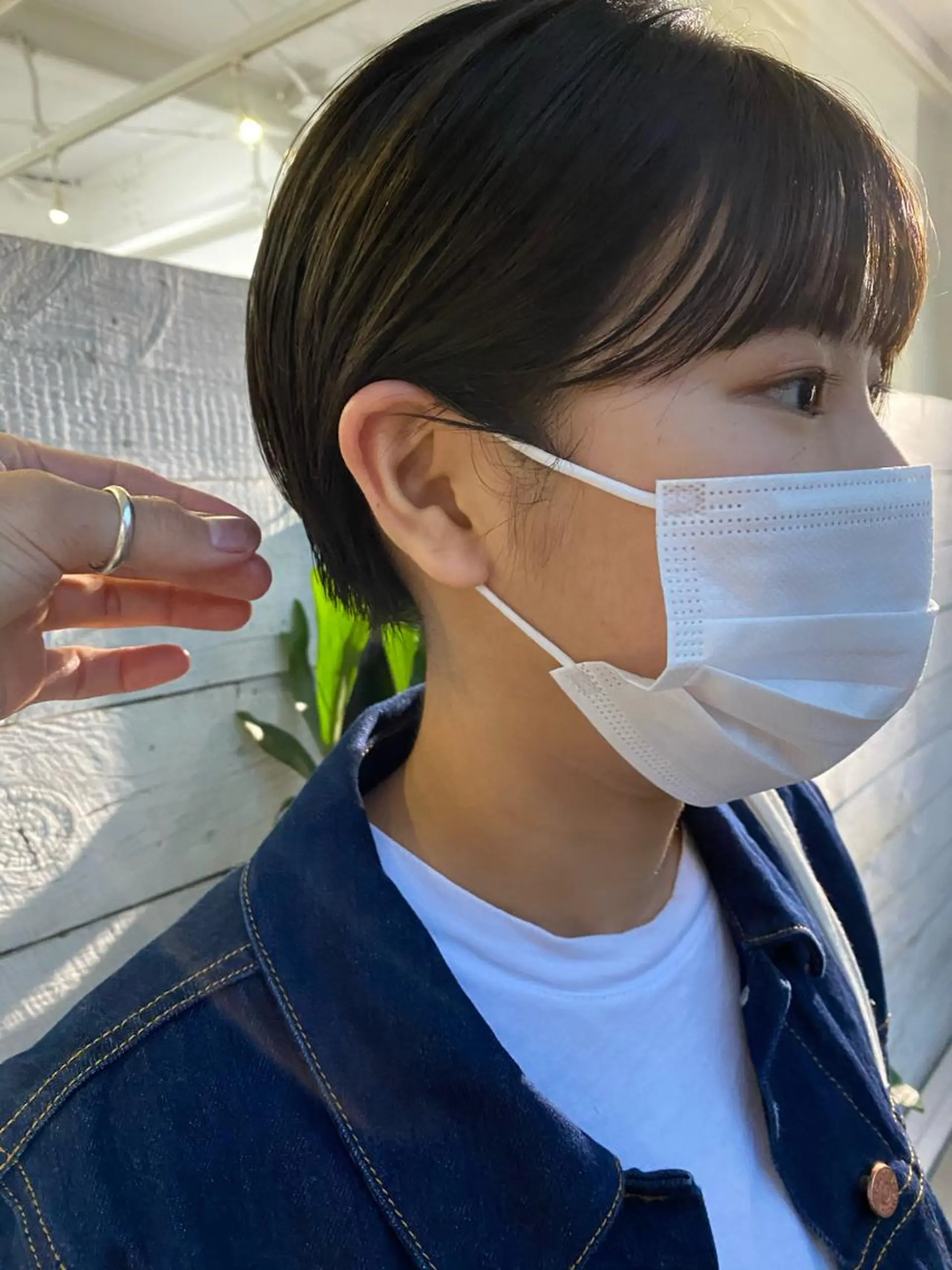 ショート ショートヘア カット トリートメント パーマ/透明感カラー /ボブ/吉田一生のヘアスタイル