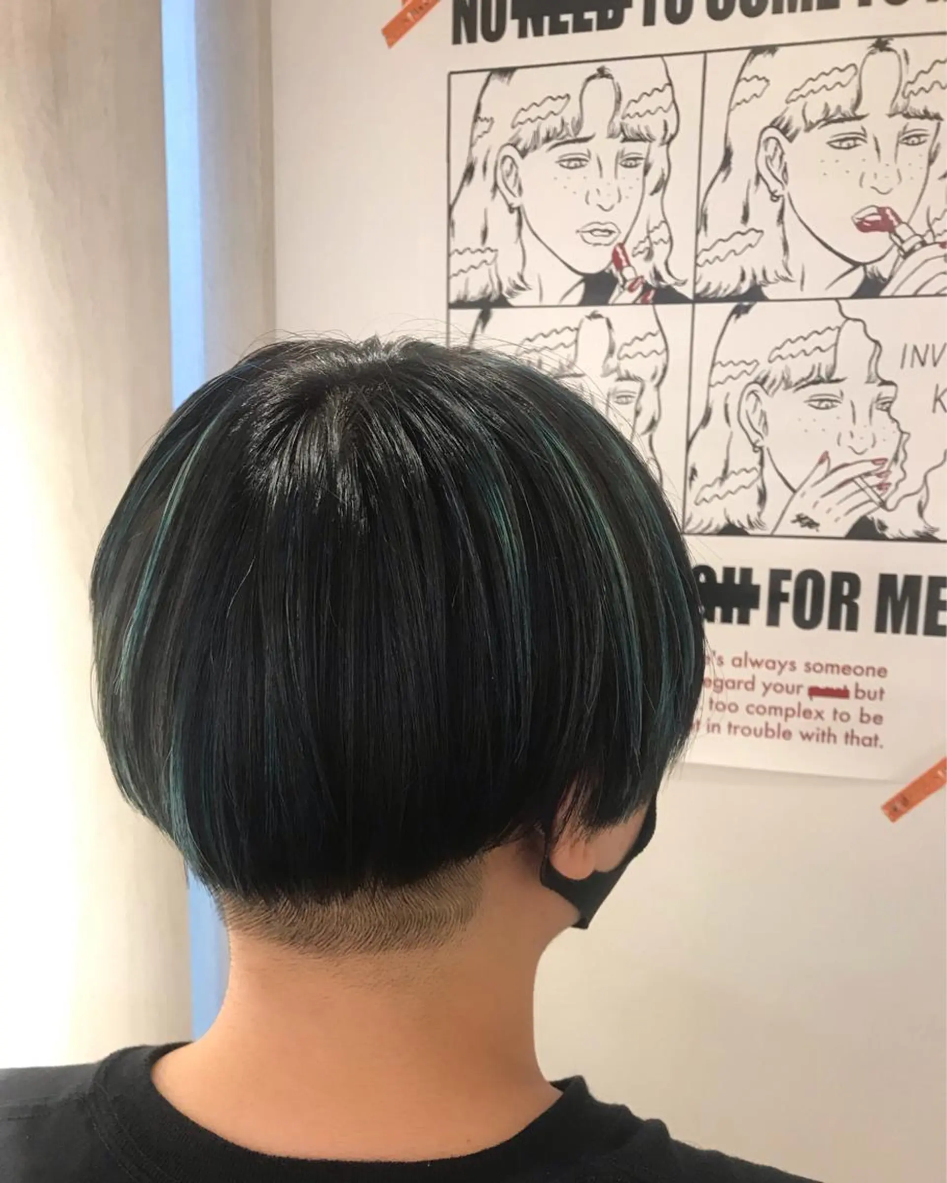 ショート カラー ri saのヘアスタイル