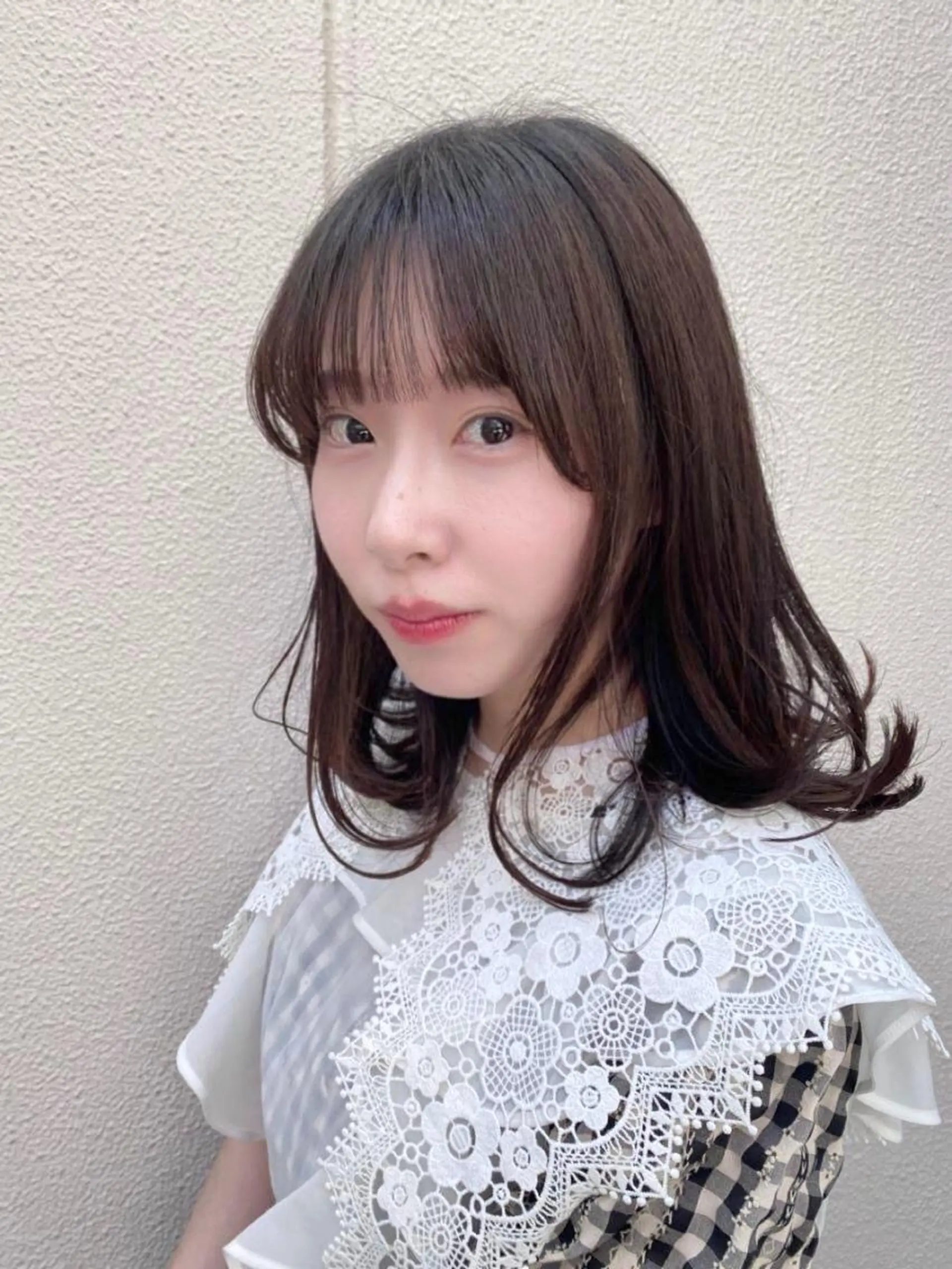 ミディアム カラー 🎀透明感ナチュラル ガーリー🎀yuhiのヘアスタイル