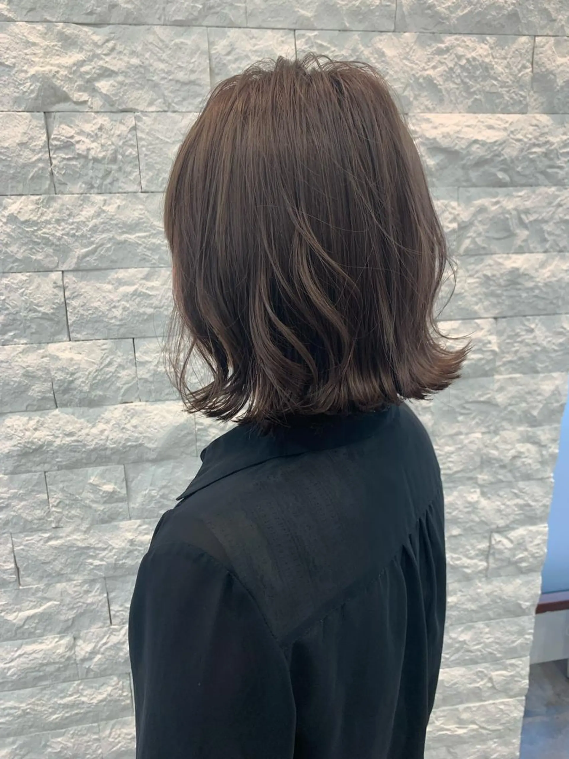 ミディアム カラー カット ヘアカラー EARTH 福岡天神赤坂店のヘアスタイル