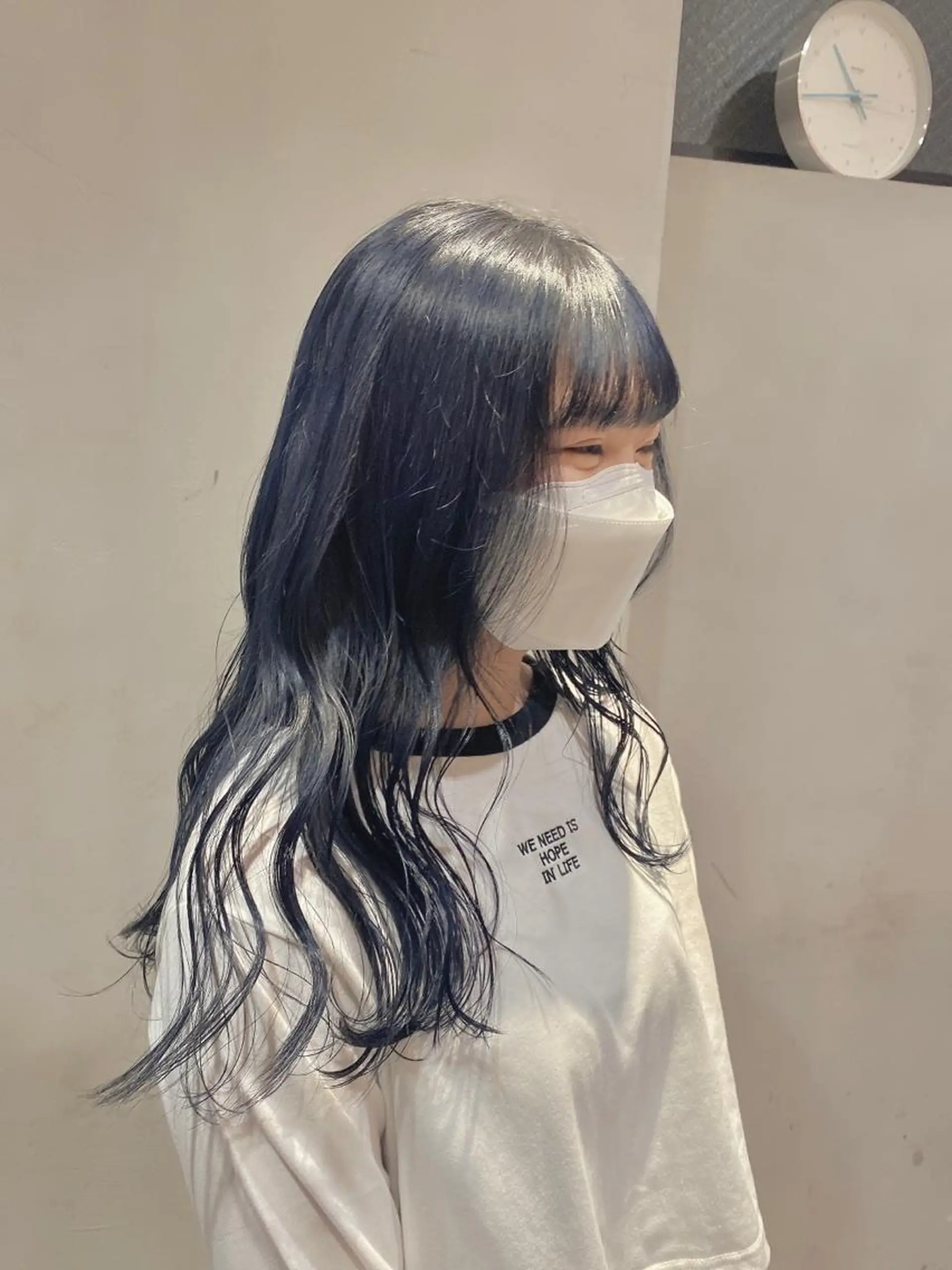 ロング カラー ヘアアレンジ 赤み消しグレージュ 🫒ｒｅｏｎのヘアスタイル