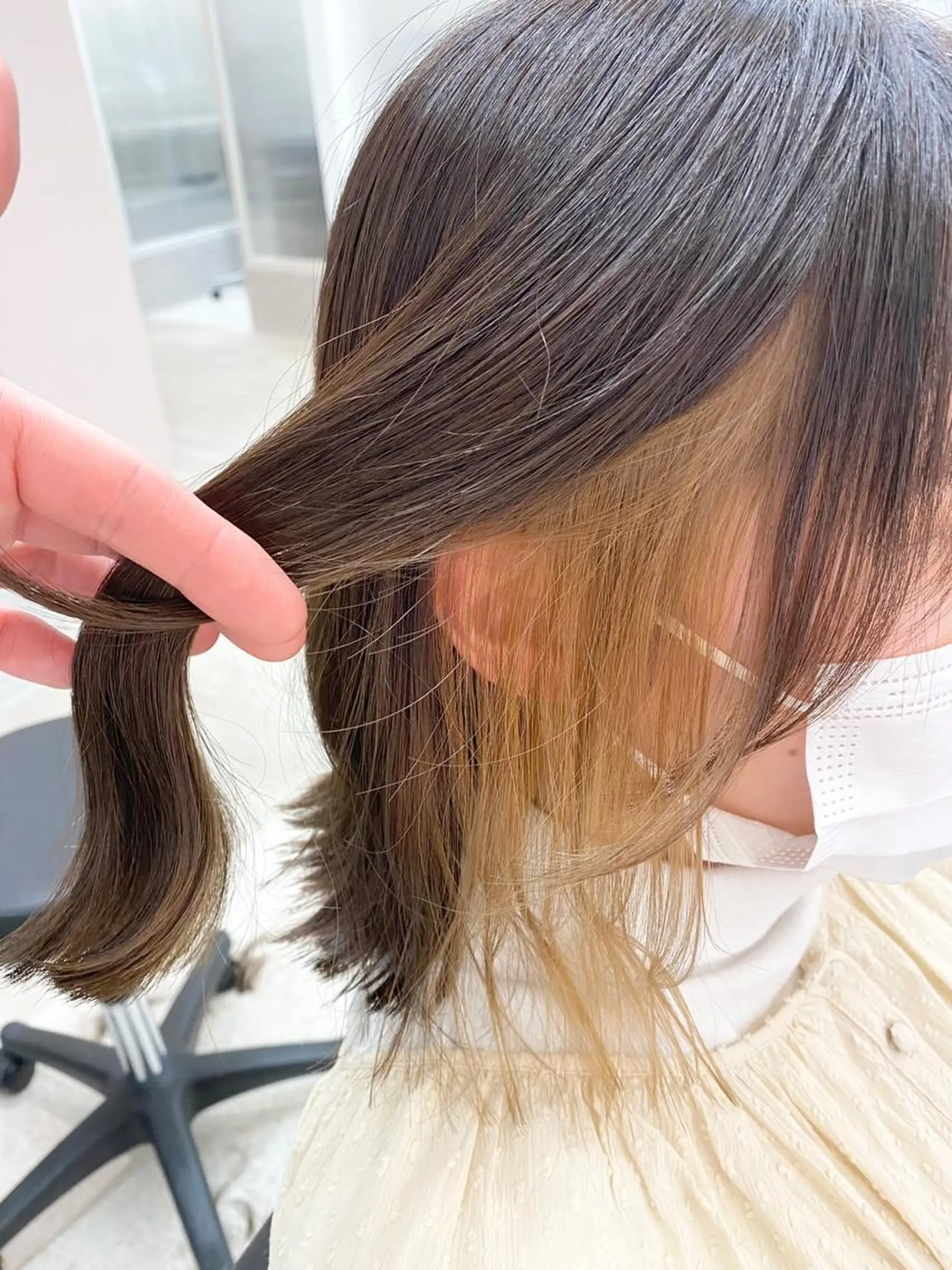 カラー 髪質改善 ヒデのヘアスタイル