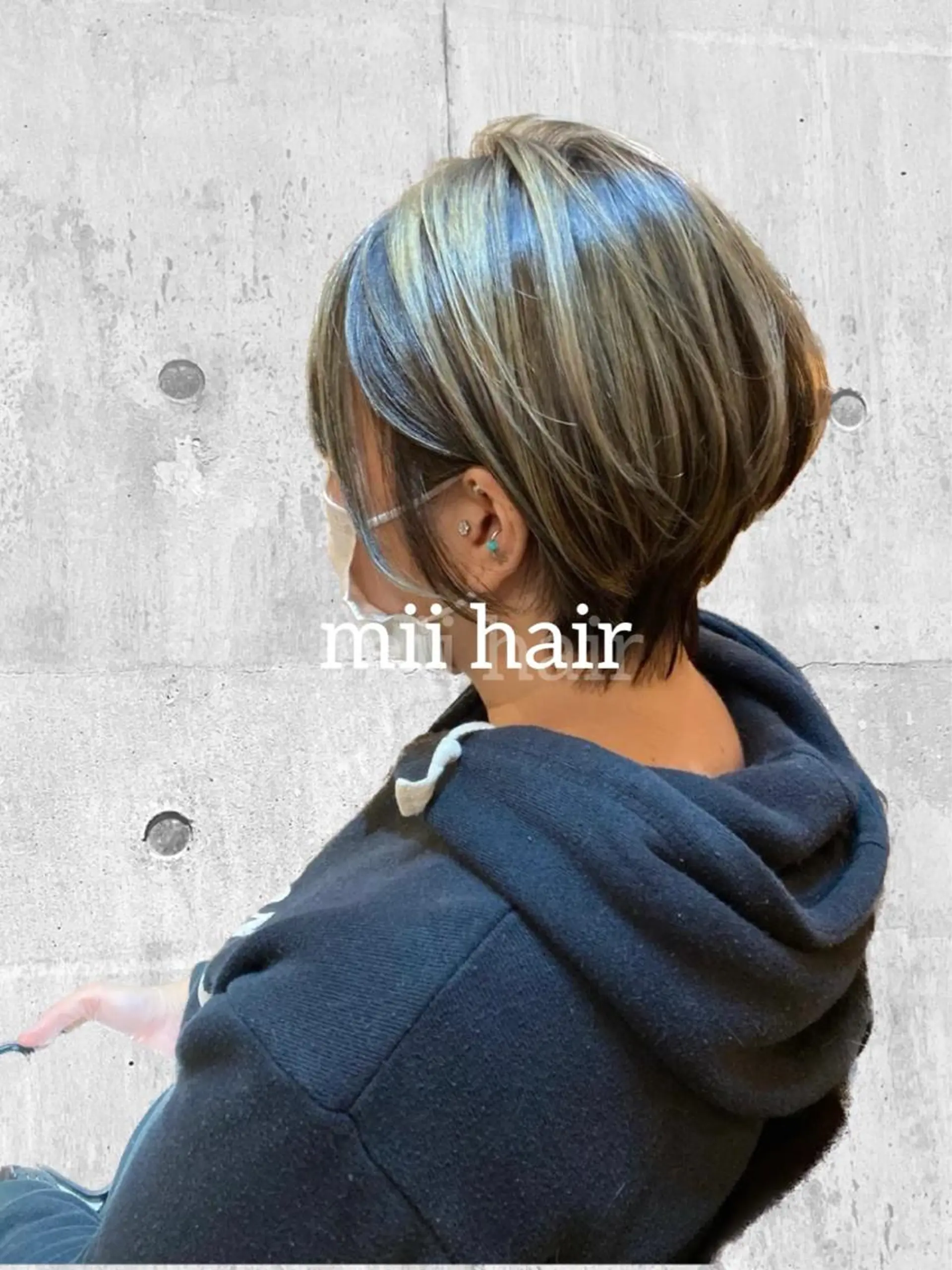 ショート カラー ハイライトカラー ハイライト カット トリートメント Miku🪄💫 フェイスレイヤーのヘアスタイル