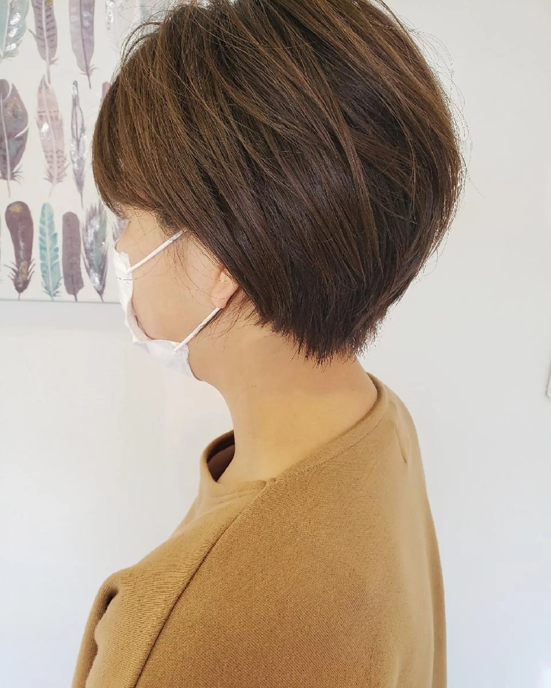 ショート 清水 沙織のヘアスタイル