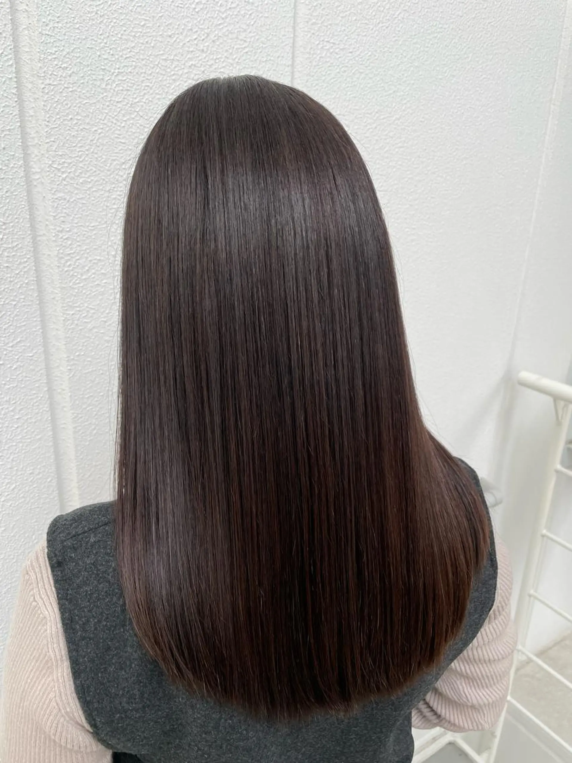 セミロング ヘアカラー トリートメント 町田縮毛矯正特化✨ 尾登　啓介のヘアスタイル