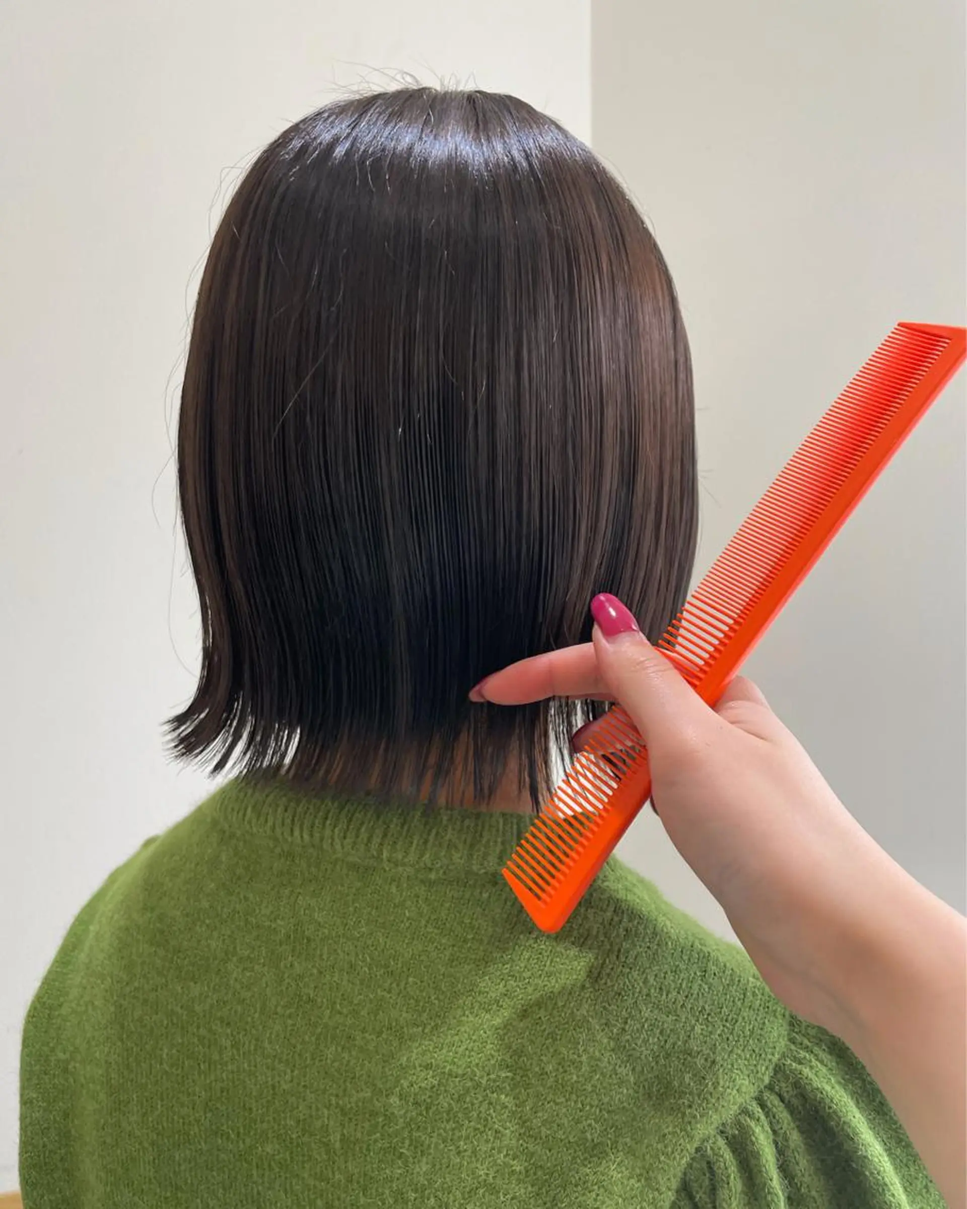 ミディアム カラー mir MIYUのヘアスタイル