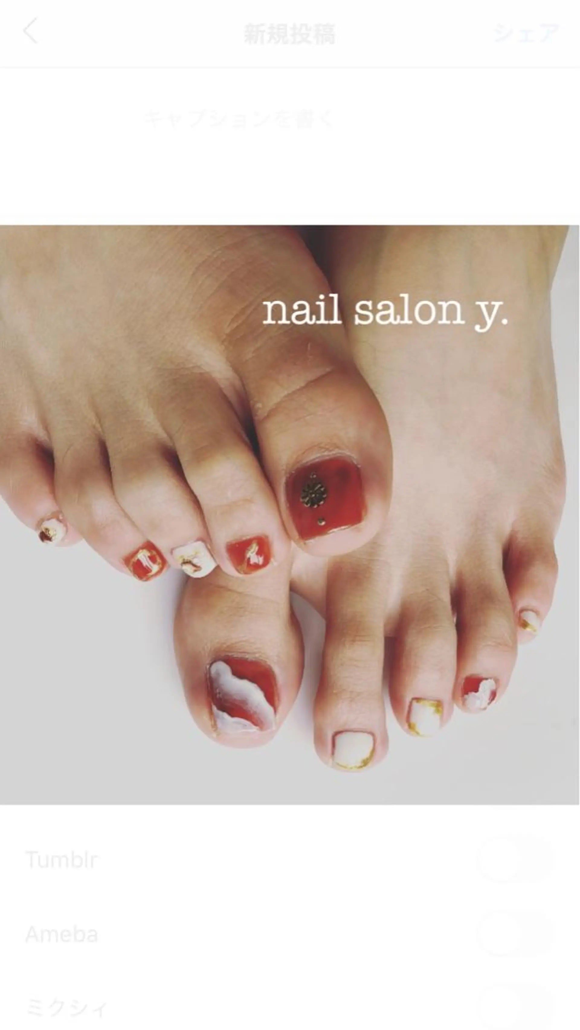 ネイル nailsalon y.のネイルデザイン
