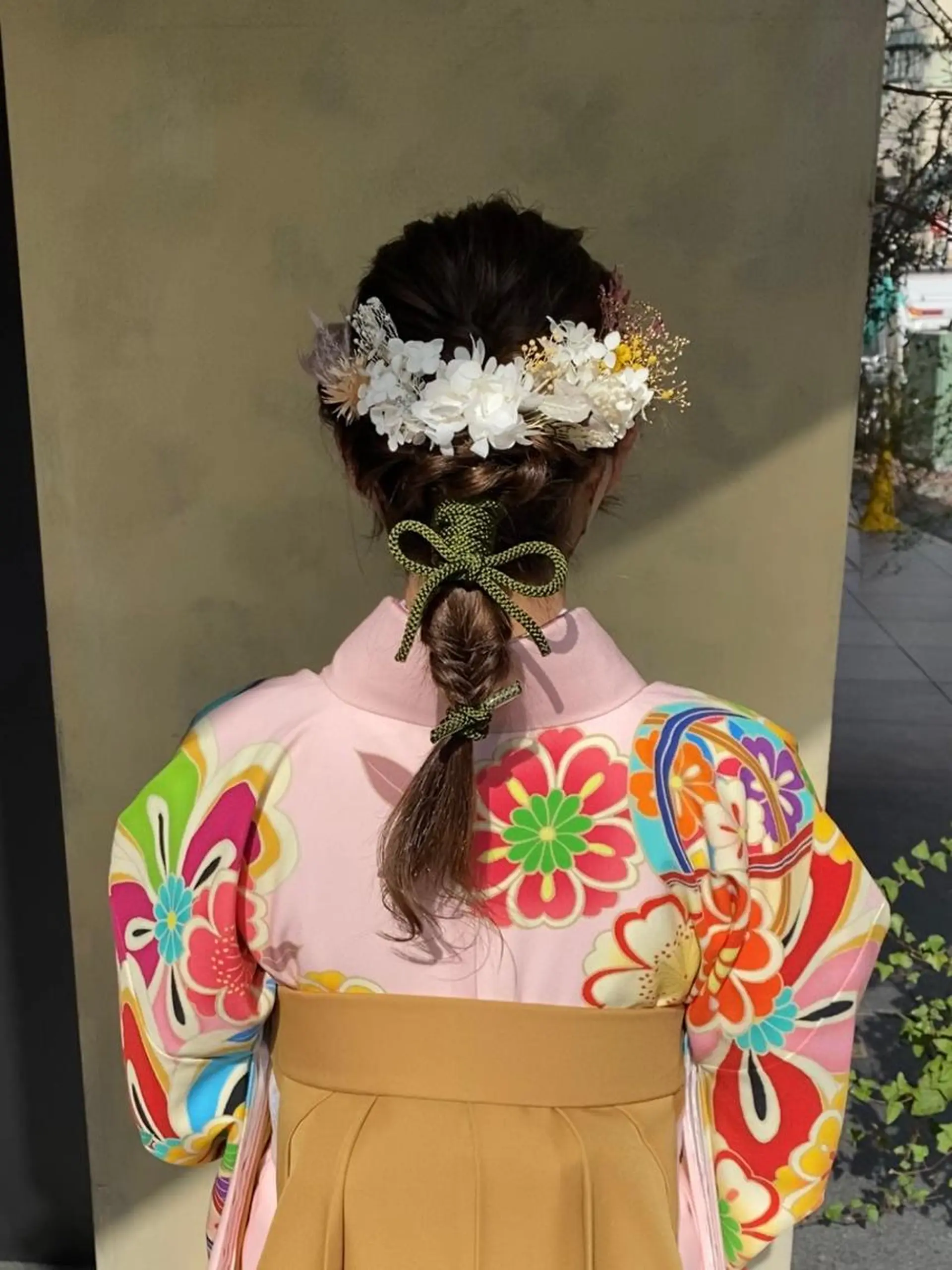 セミロング 着付け hina☺︎ 髪質改善/ストレートのヘアスタイル