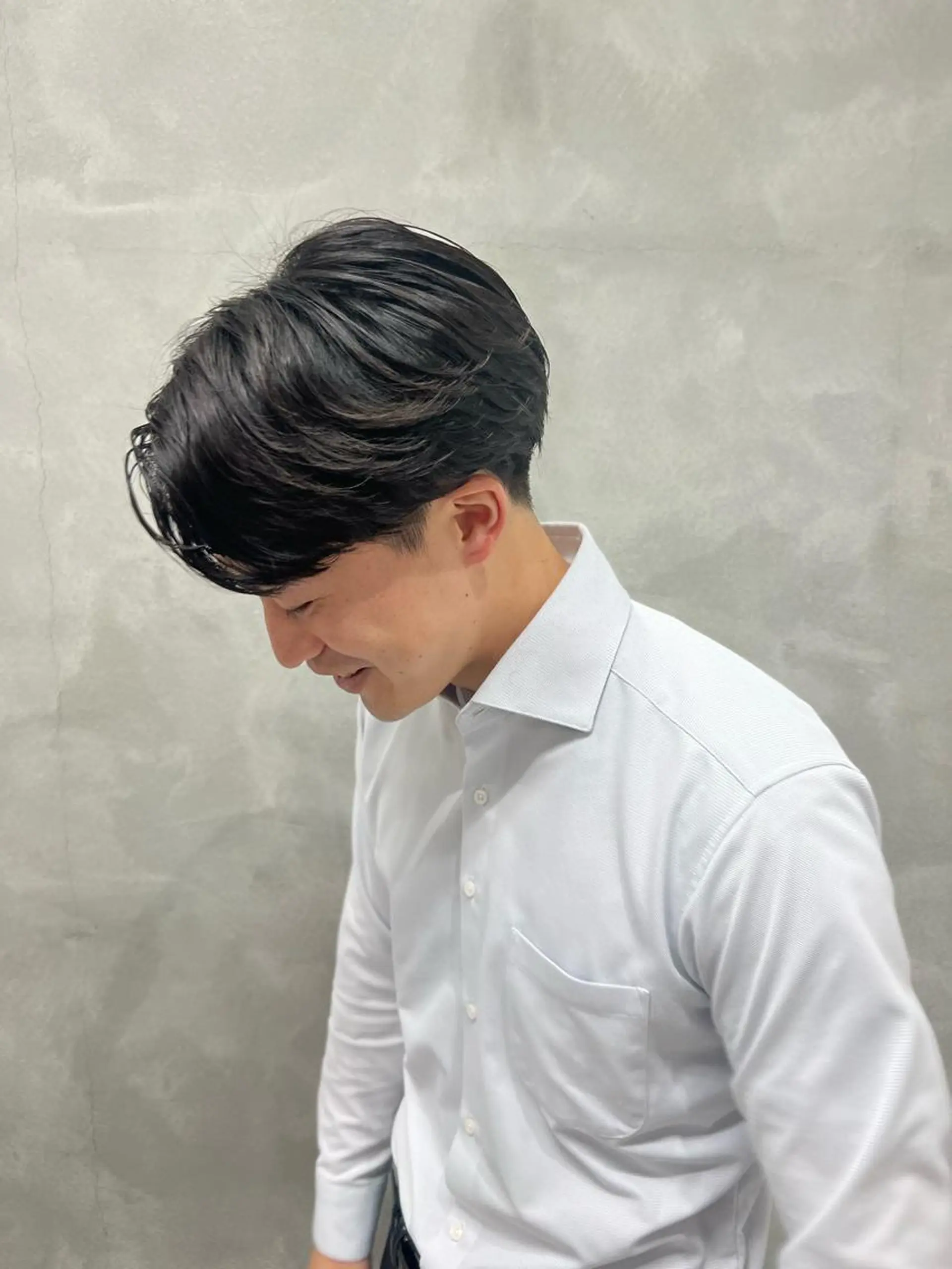 ショート パーマ メンズ メンズパーマ ニュアンスパーマ 村山 豪歩のヘアスタイル