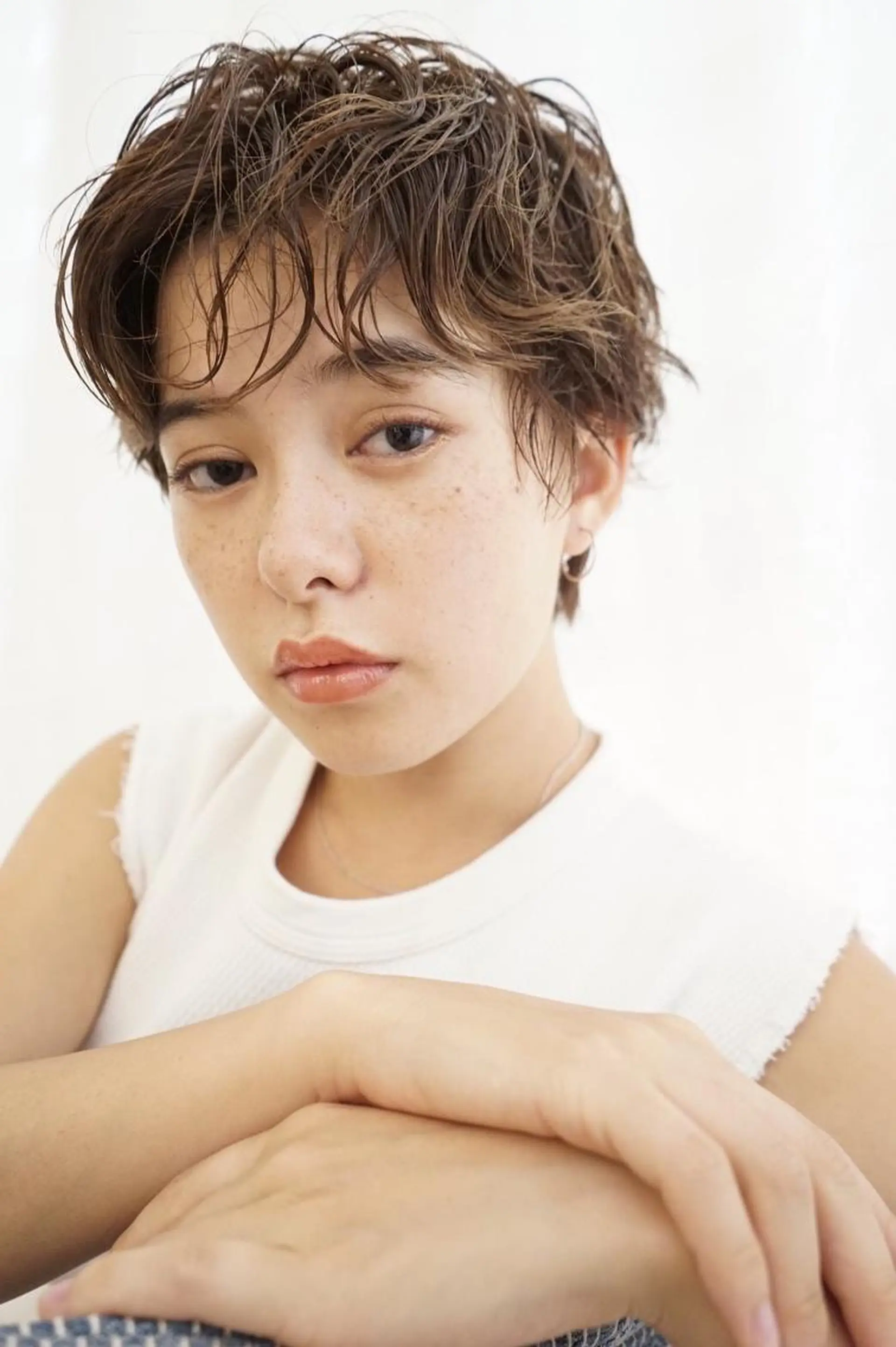 ショート カラー レイヤーカット✂️ 横浜No1♡下鳥翔子のヘアスタイル