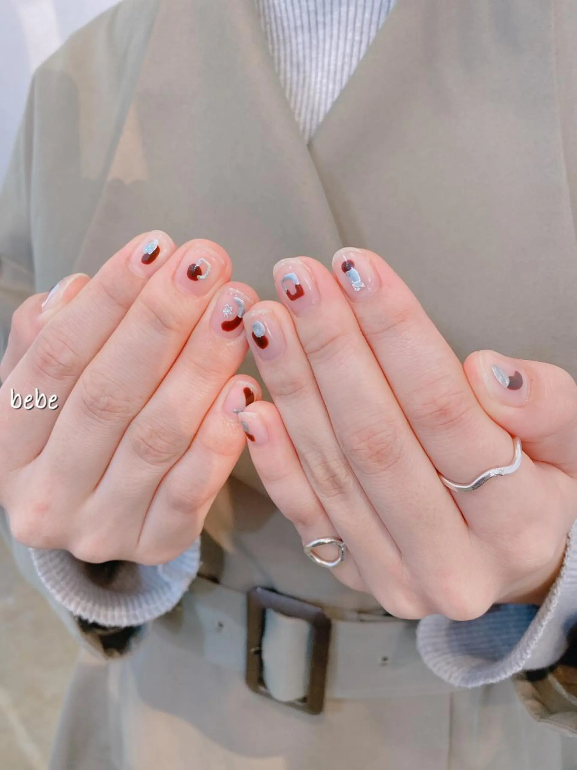 ネイル クリアネイル ハンドネイル Ann nailのネイルデザイン