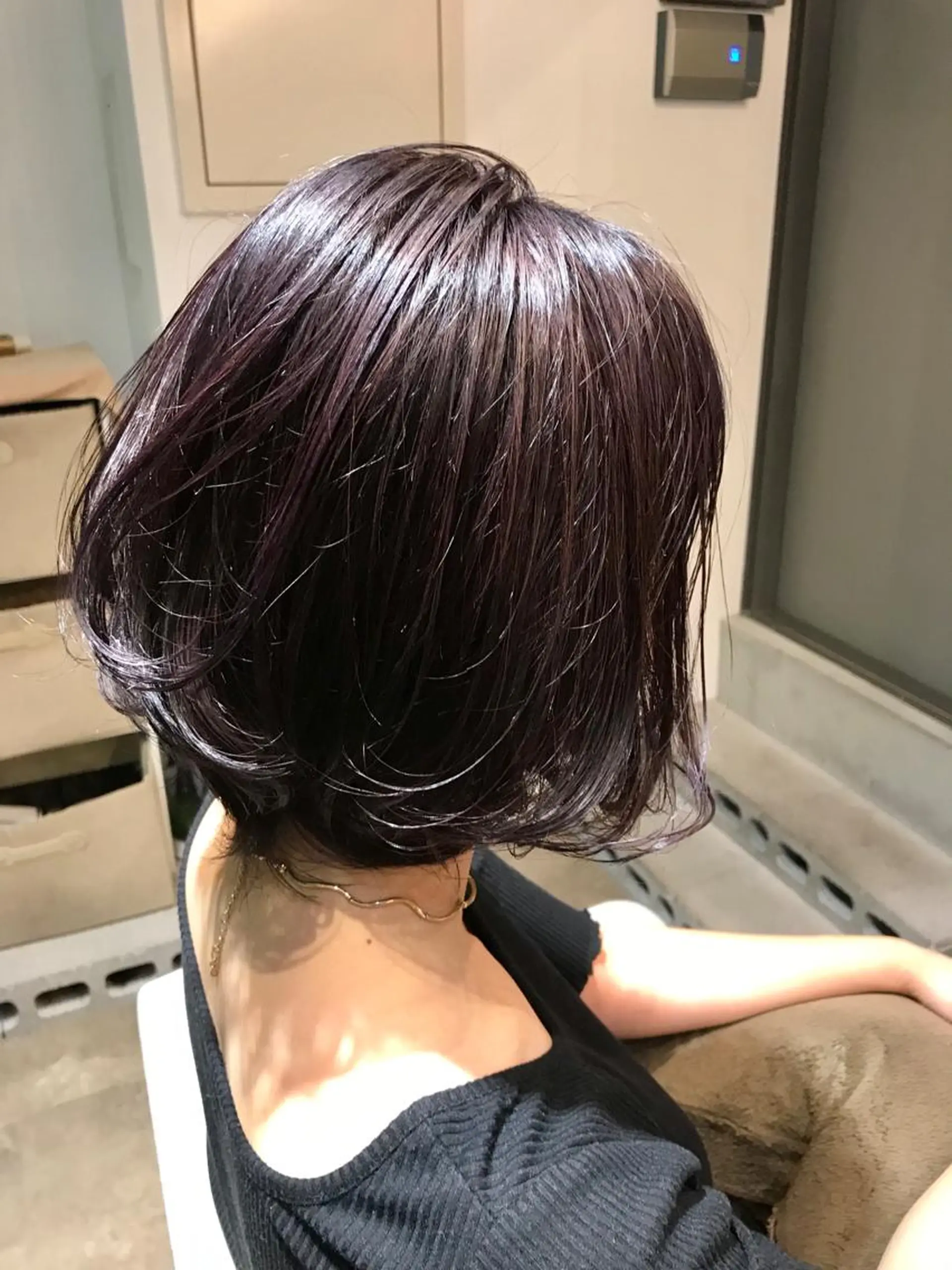 ショート アッシュ カット ヘアカラー トリートメント 所渉/韓国レイヤー /ウルフカットのヘアスタイル
