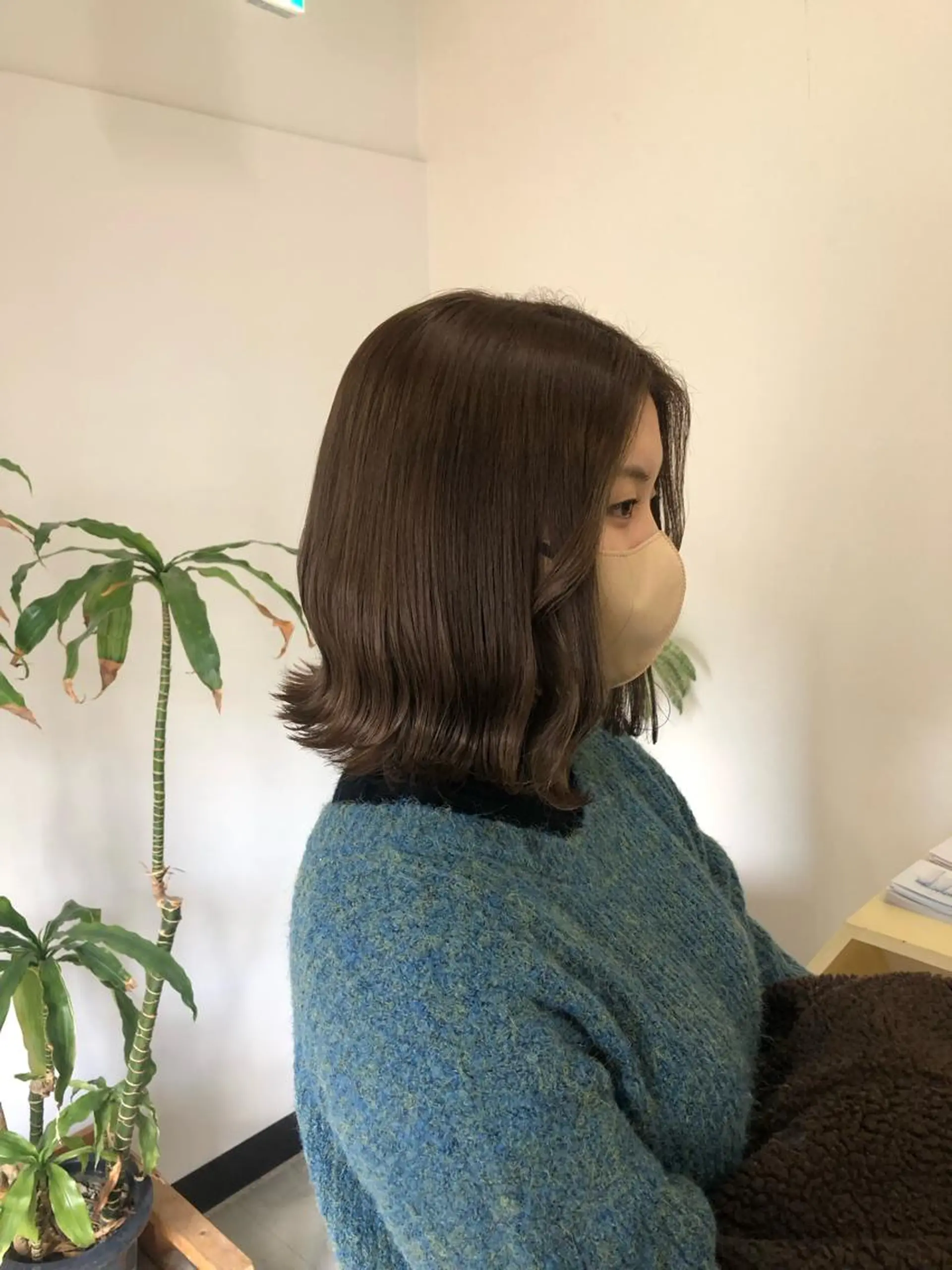 ミディアム 透明感カラー wacoのヘアスタイル