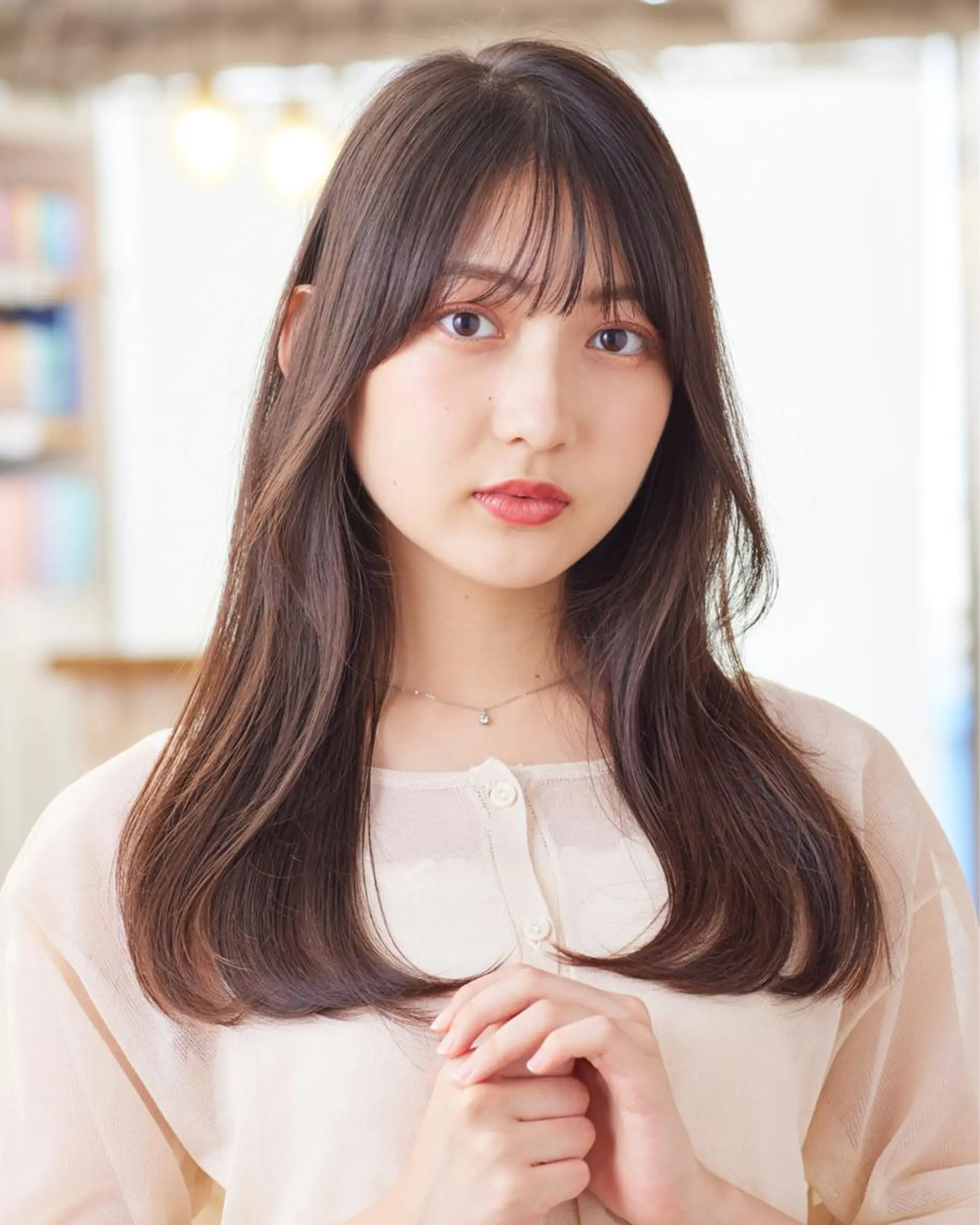 ロング レイヤーカット ロング SALOWIN吉祥寺suite店所属・似合わせレイヤー 🇰🇷荒木洋文のヘアスタイル