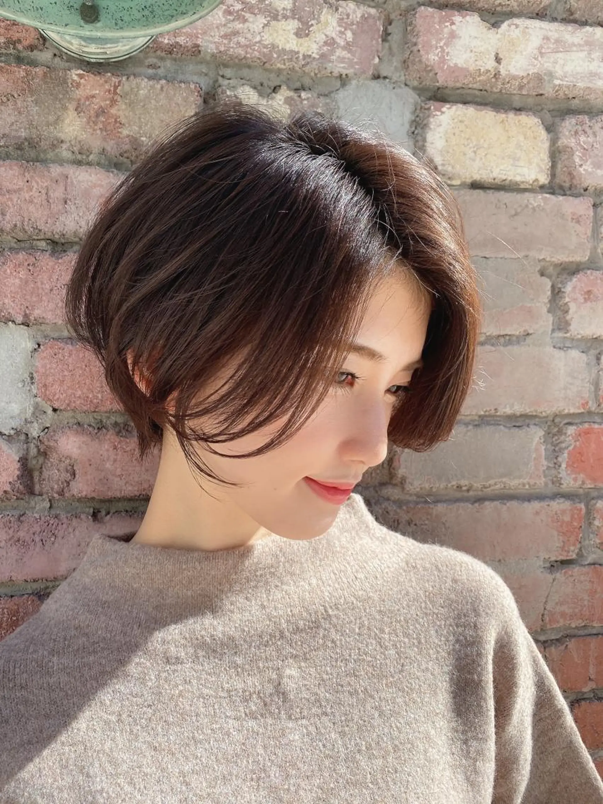 ショート カット ヘアカラー トリートメント 🌟モテ髪ショート 🌟店長 津賀涼のヘアスタイル