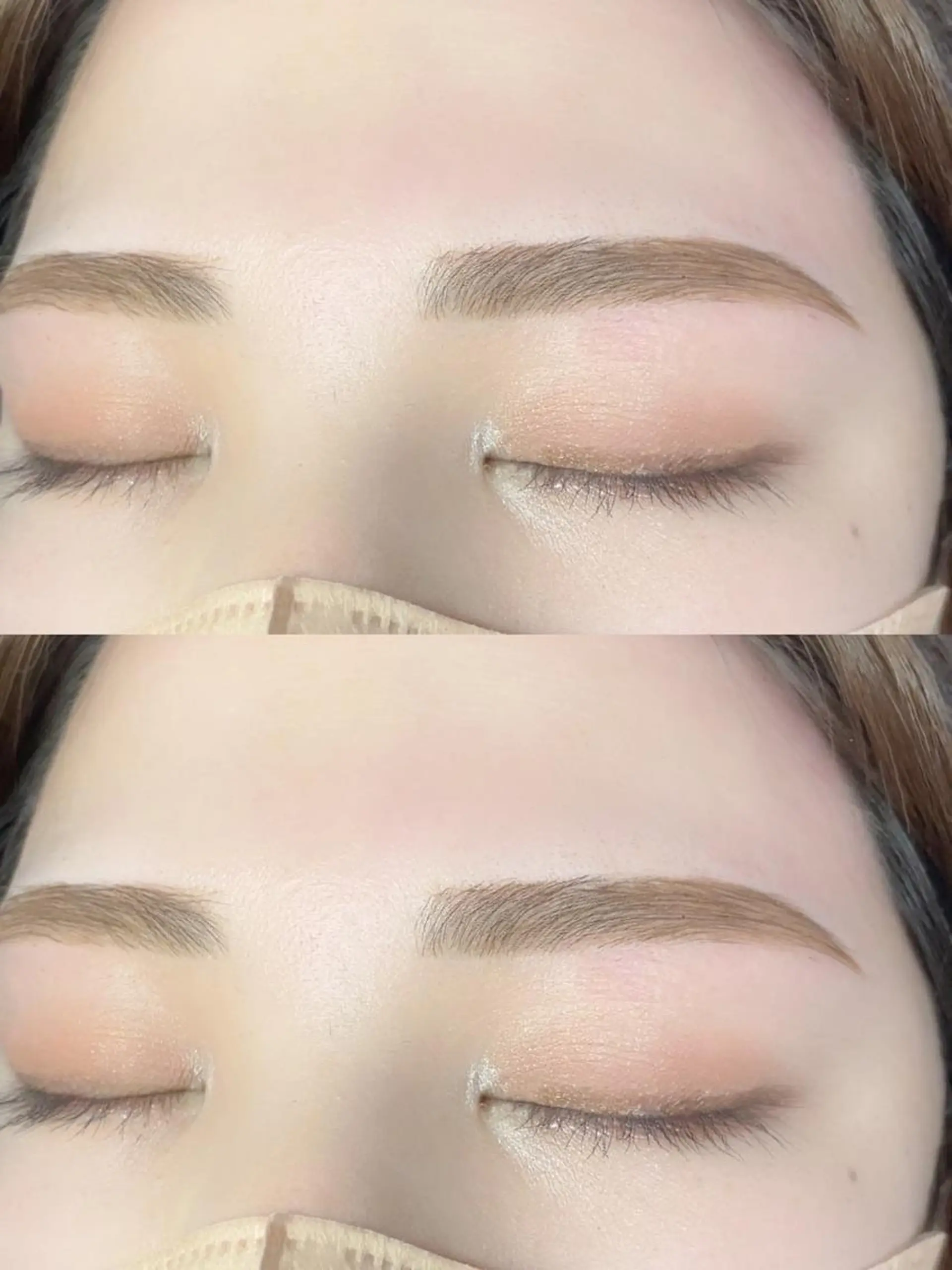 アイブロウ ハリウッドブロウリフト 眉毛ワックス脱毛 Heileebrow 天神店 hana💟のマツエク・マツパデザイン