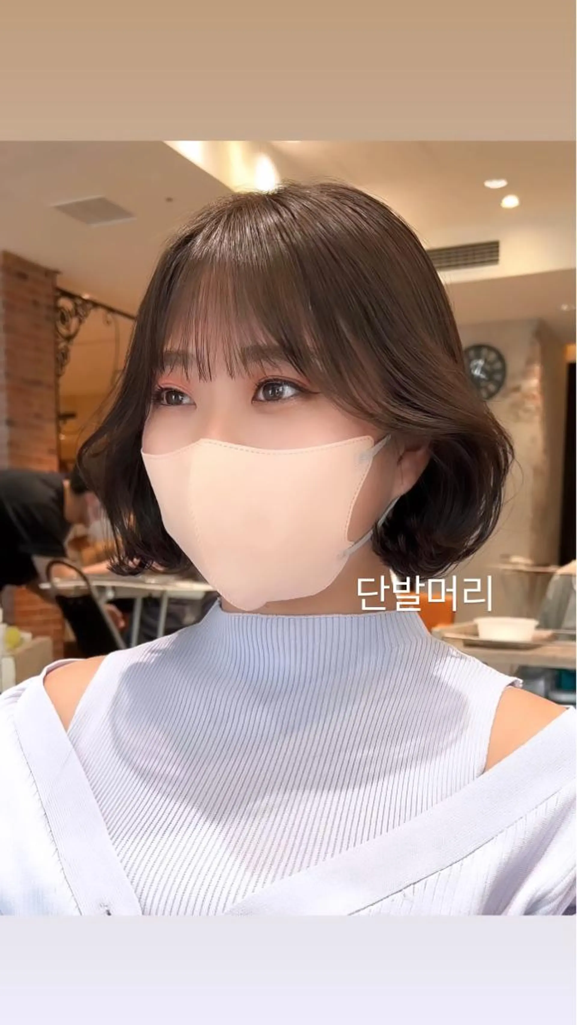 ミディアム カラー パーマ ヘアアレンジ イルミナカラー くびれヘア 顔周りカット 髪質改善 韓国風ヘア 日本一の小顔カット/ ボブ/顔周り/韓国のヘアスタイル