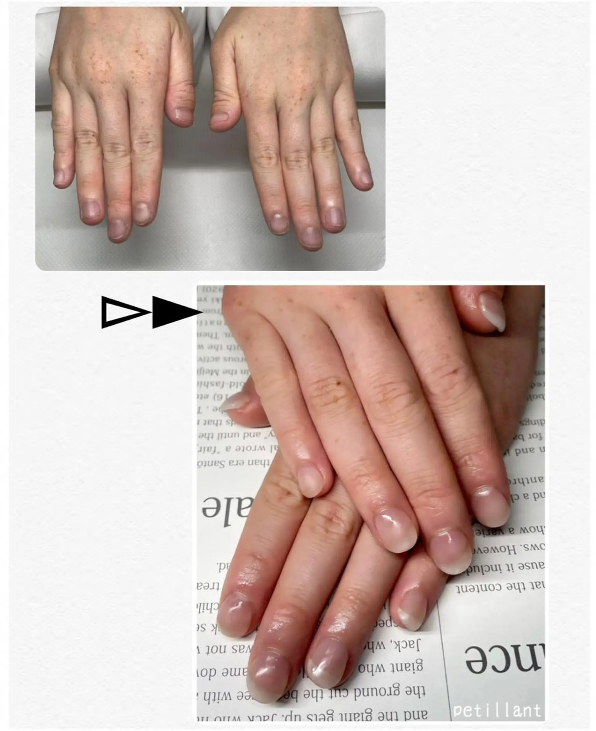 ネイル クリアネイル ジェルネイル マットネイル nail salon petillantのネイルデザイン