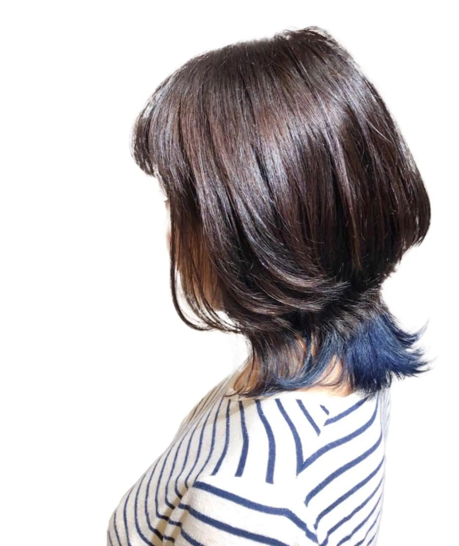 ミディアム カラー ブリーチ ケアブリーチ /髪質 改善/古橋圭史郎のヘアスタイル