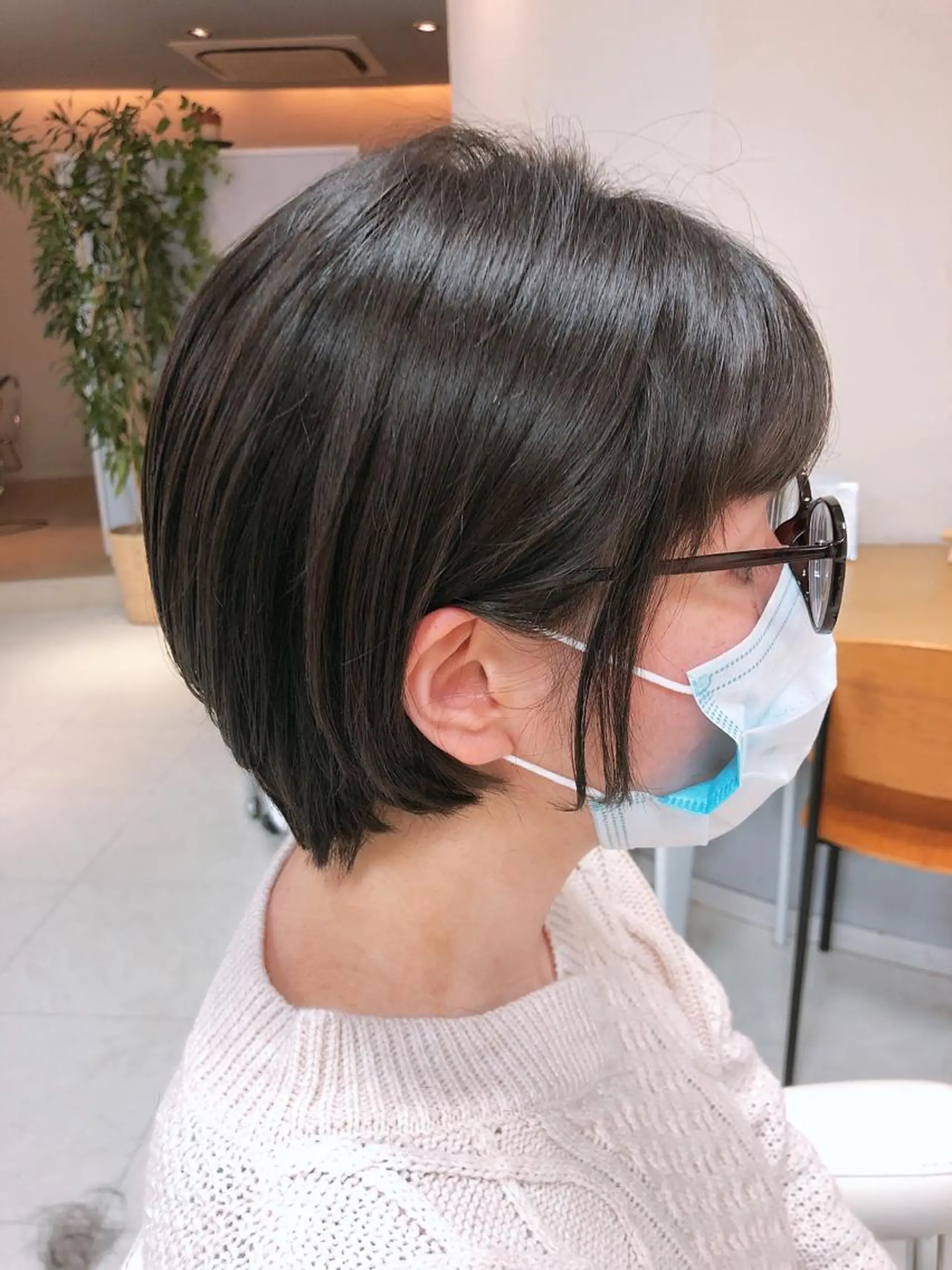 ショート 阿部 美咲のヘアスタイル