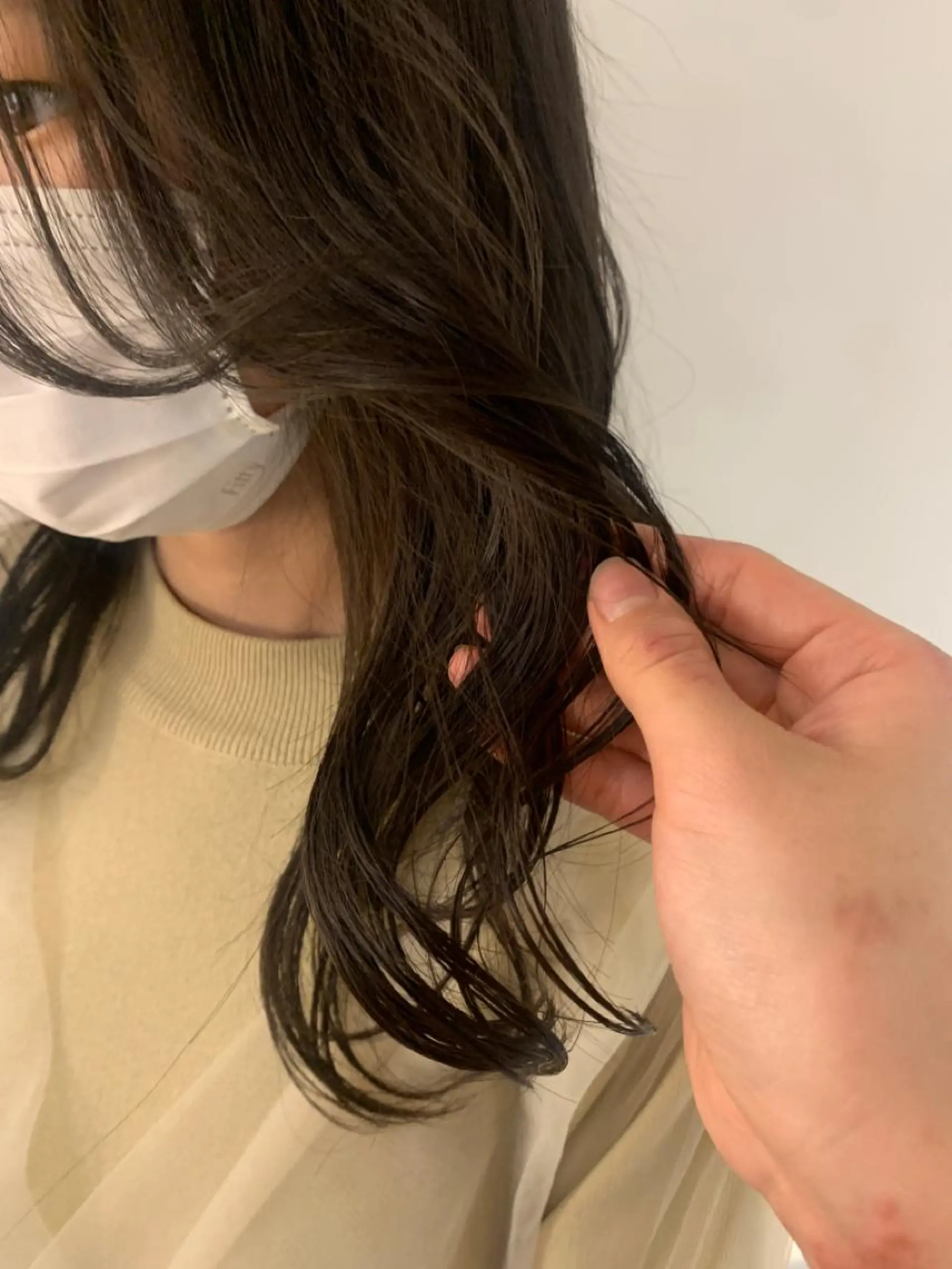 カラー ヘアカラー トリートメント 似合わせカット🫧 吉見衣生のヘアスタイル