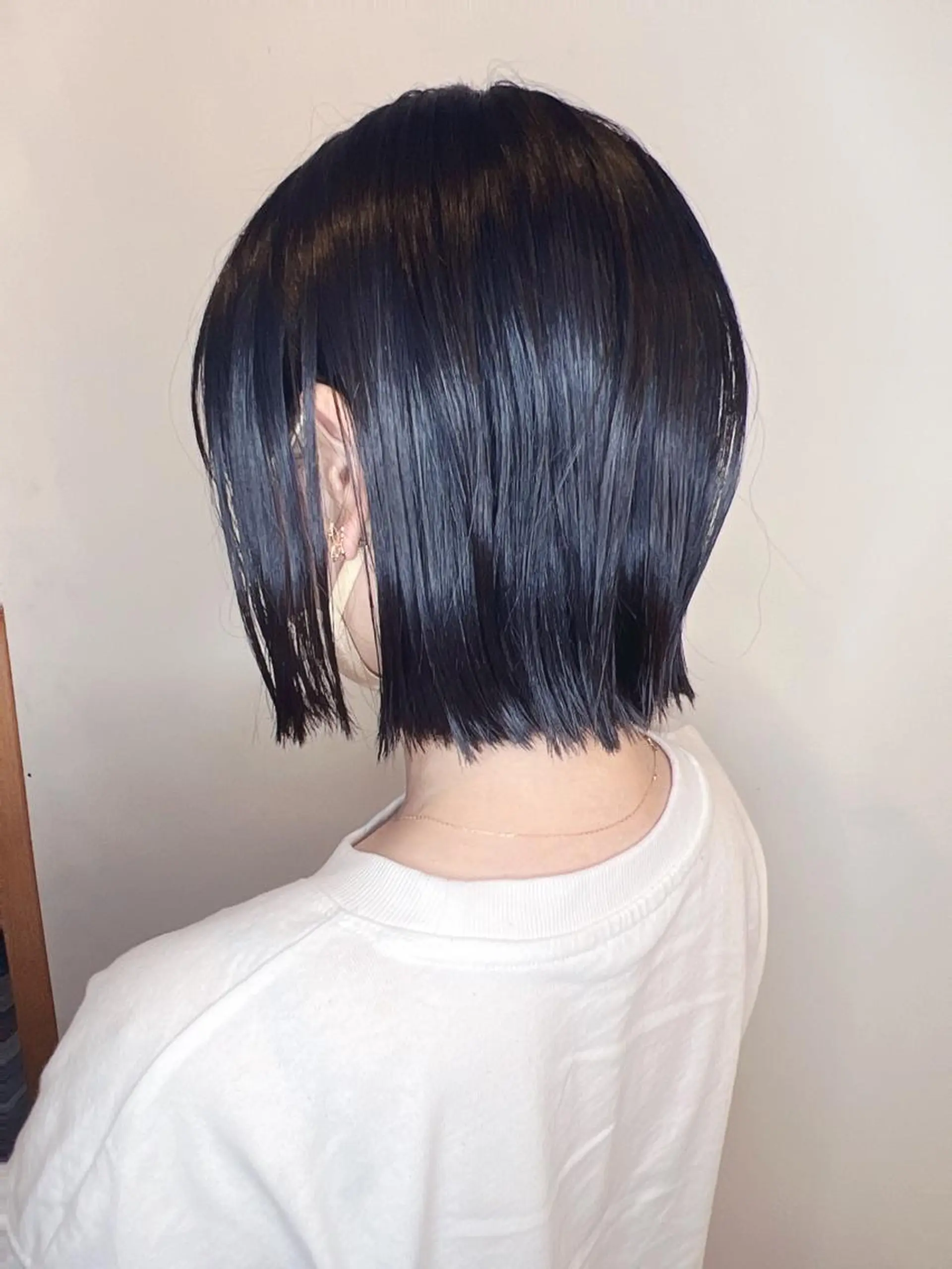 ミディアム カラー パーマ ヘアアレンジ morio from london所属・松岡彩華 ボブ /グレージュのヘアスタイル