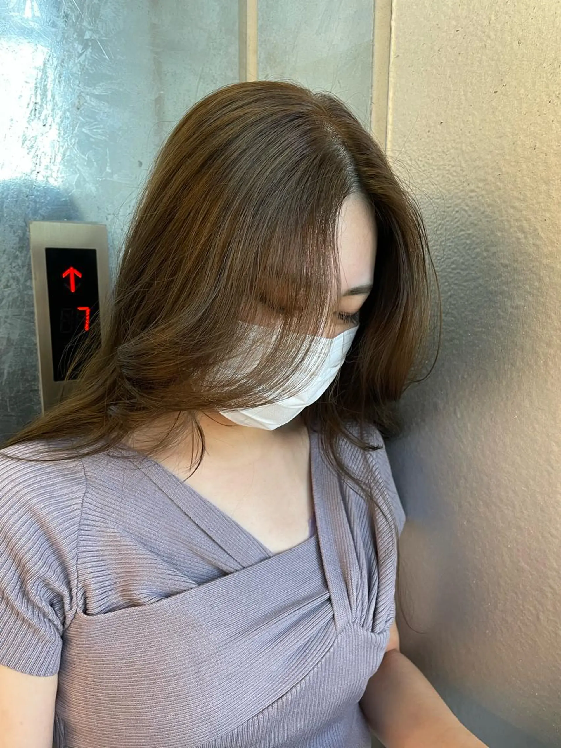 ロング カラー ヘアアレンジ カット ヘアカラー トリートメント 🍃柔らかヘアー田中 瑞希🍃のヘアスタイル