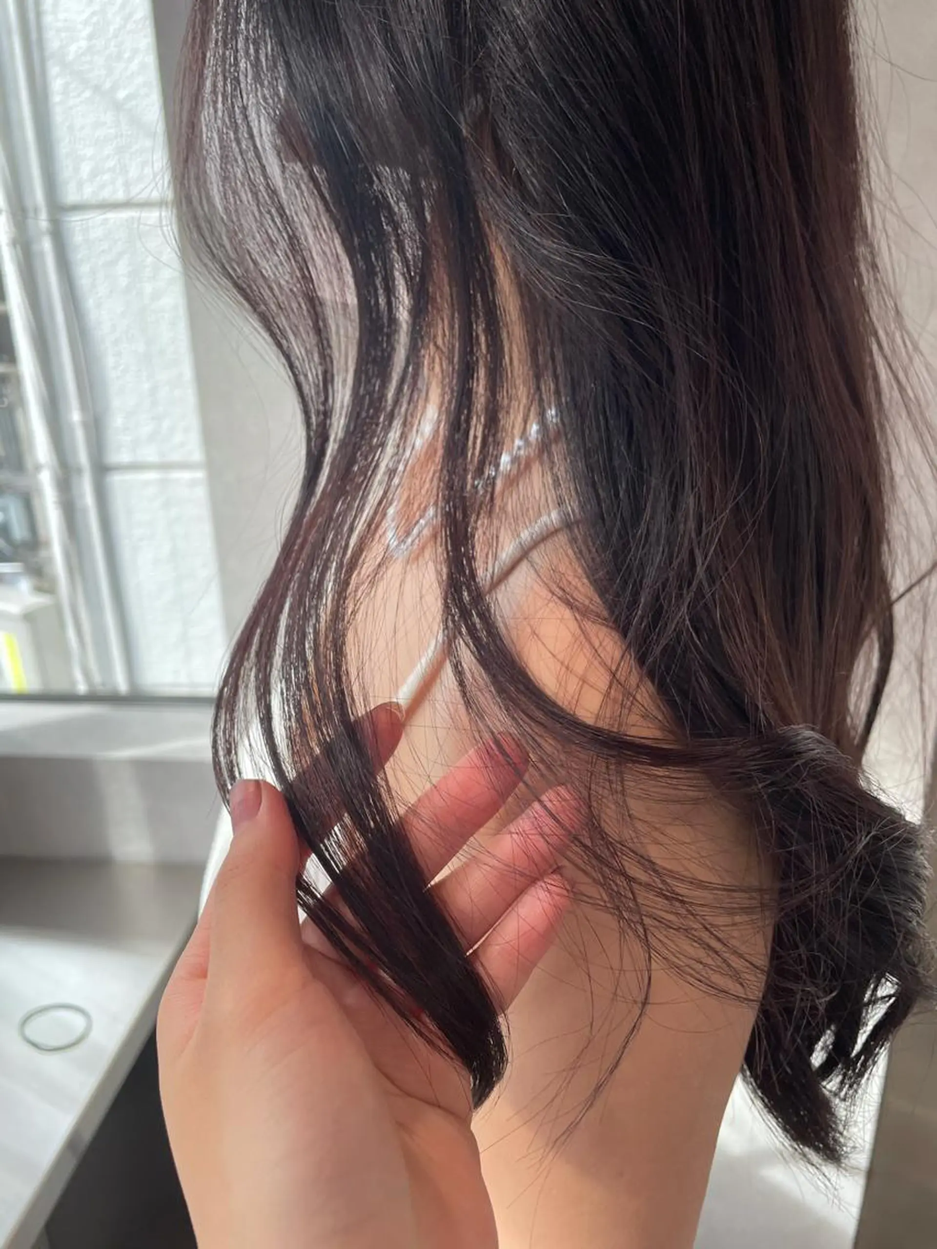 ロング カラー ブラウンカラー ピンクカラー ヘアカラー ナチュラル透明感🌱 小山美樹子のヘアスタイル