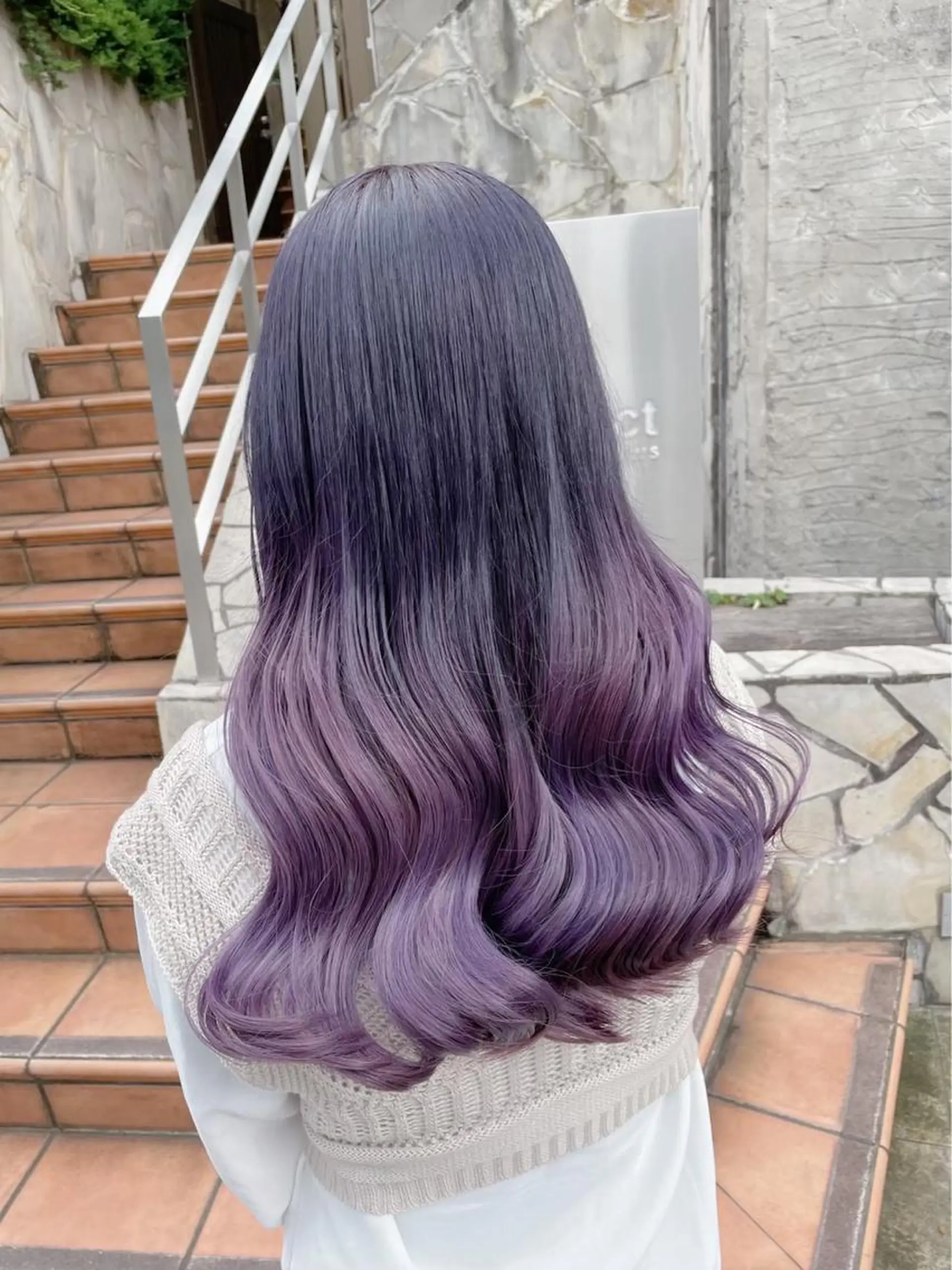 ロング カラー Bob＆ハイトーン 専門家CHIHIROのヘアスタイル