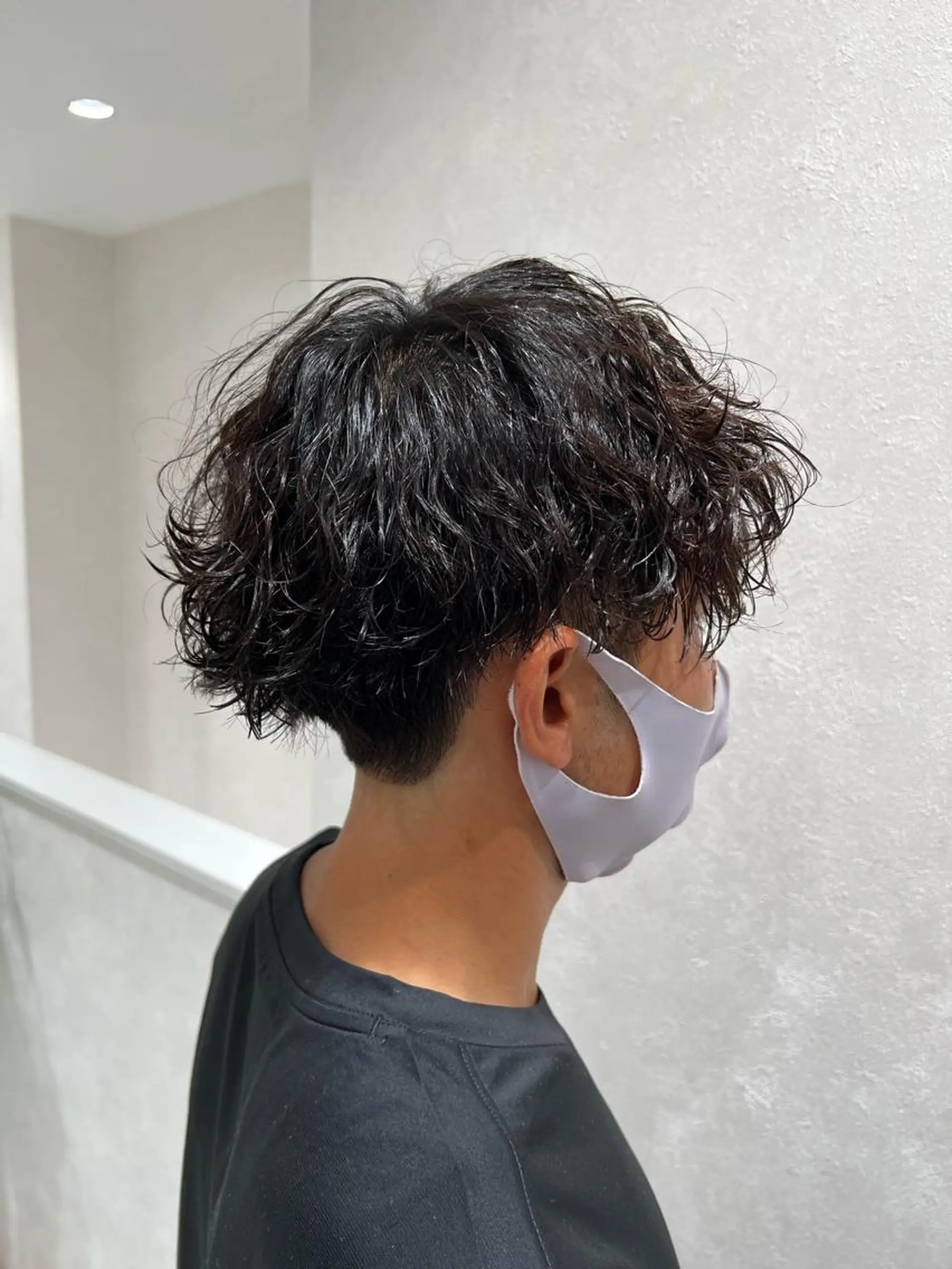 パーマ メンズ フェードカット メンズパーマ スキンフェード 波巻きパーマ スパイラルパーマ カット パーマ 瀬野凌介/メンズ カット/パーマのヘアスタイル