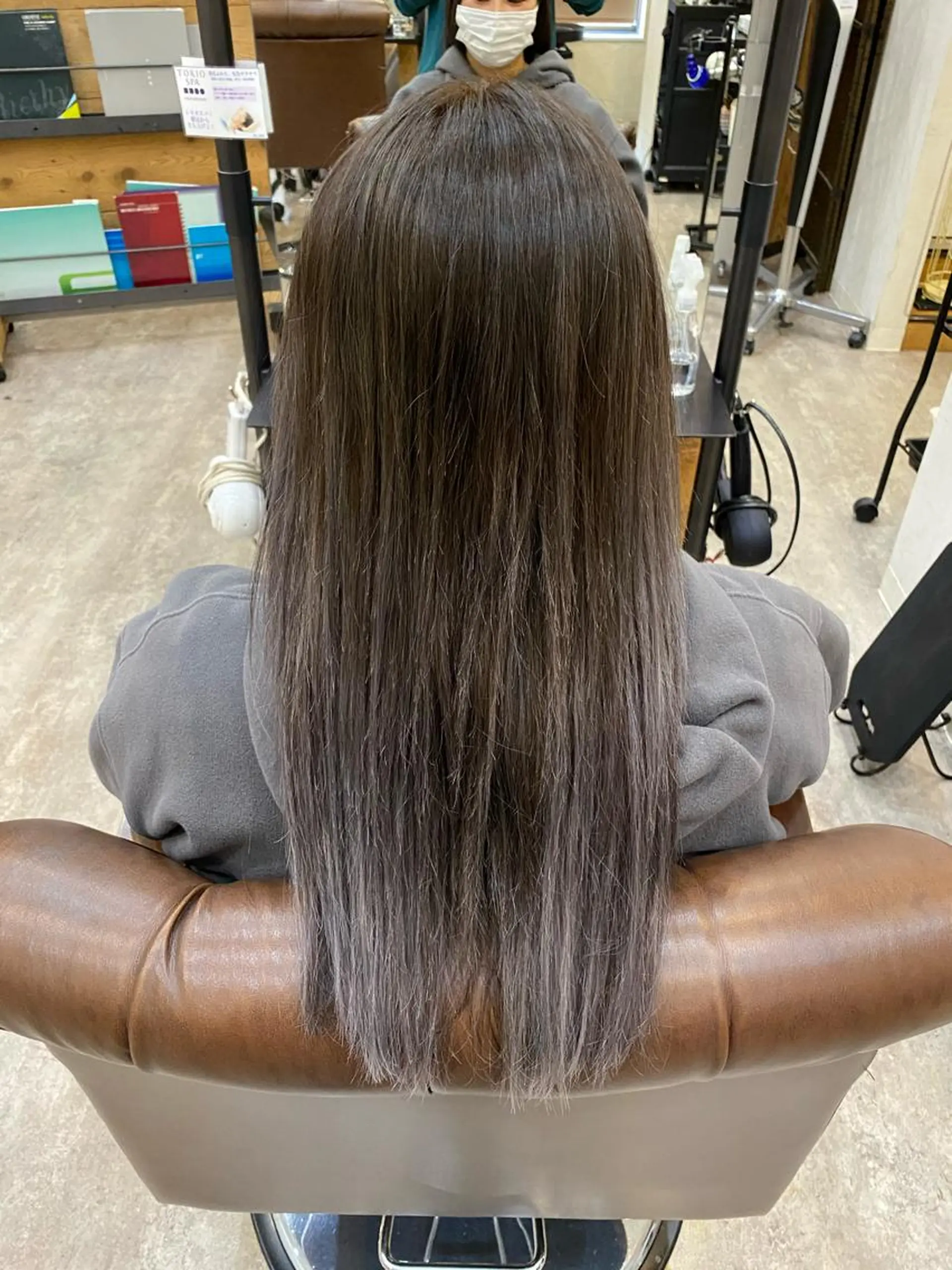 ロング カラー 🟢NEGi🟣 🫧髪質改善のヘアスタイル