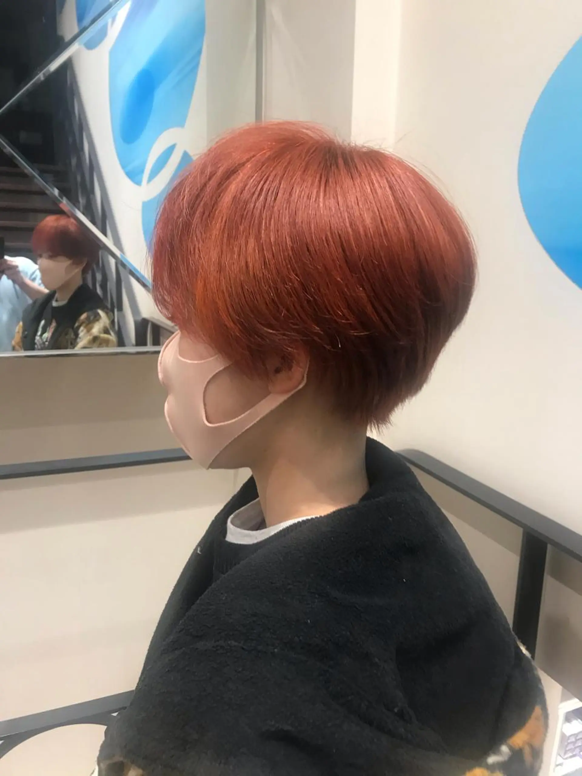 ショート カラー オレンジ Rondo岐阜公式/ 岐阜No.1髪質改善のヘアスタイル