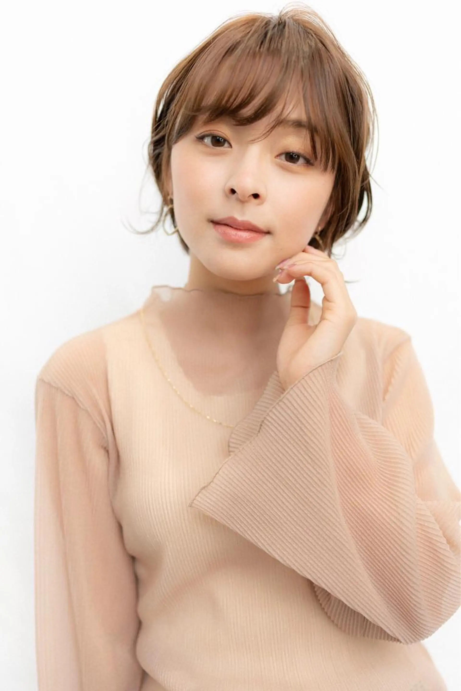 ショート カラー 大森 勝馬のヘアスタイル