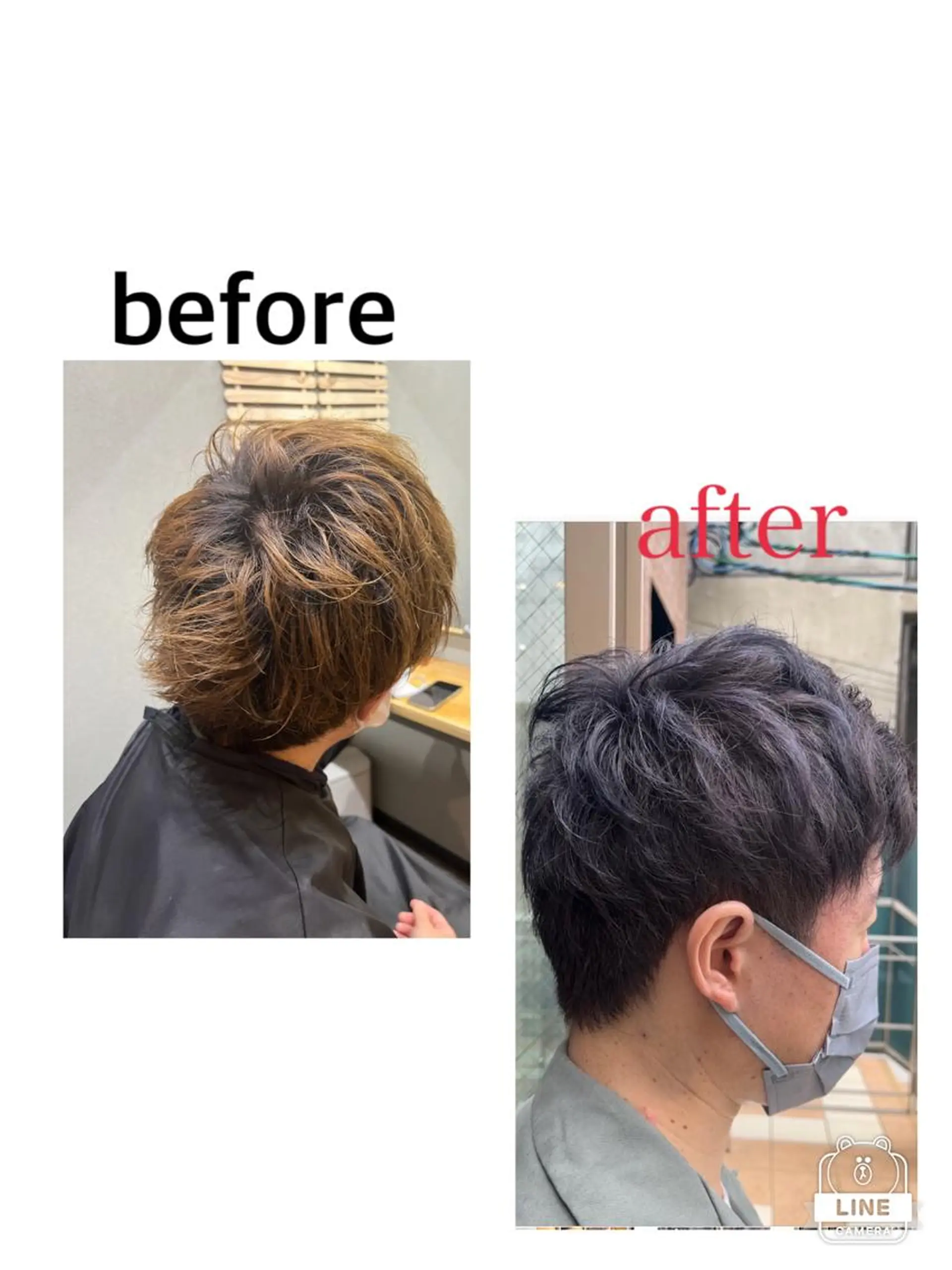 メンズ 久木原 ゆりのヘアスタイル