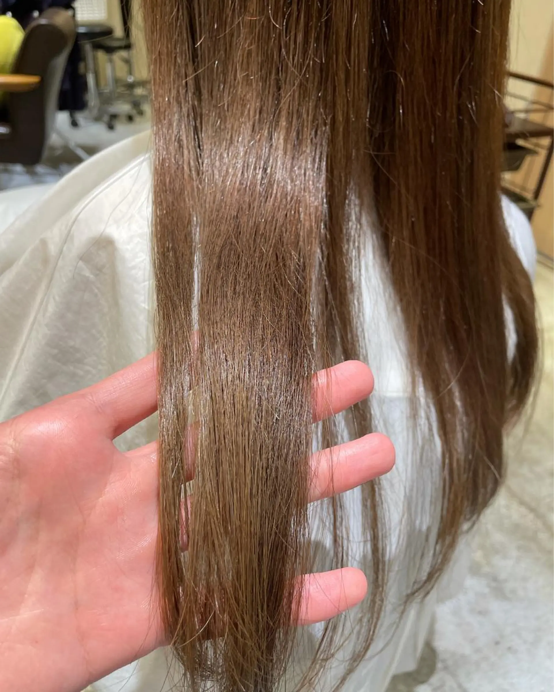 ロング カラー ヘアアレンジ 柳井 準平のヘアスタイル