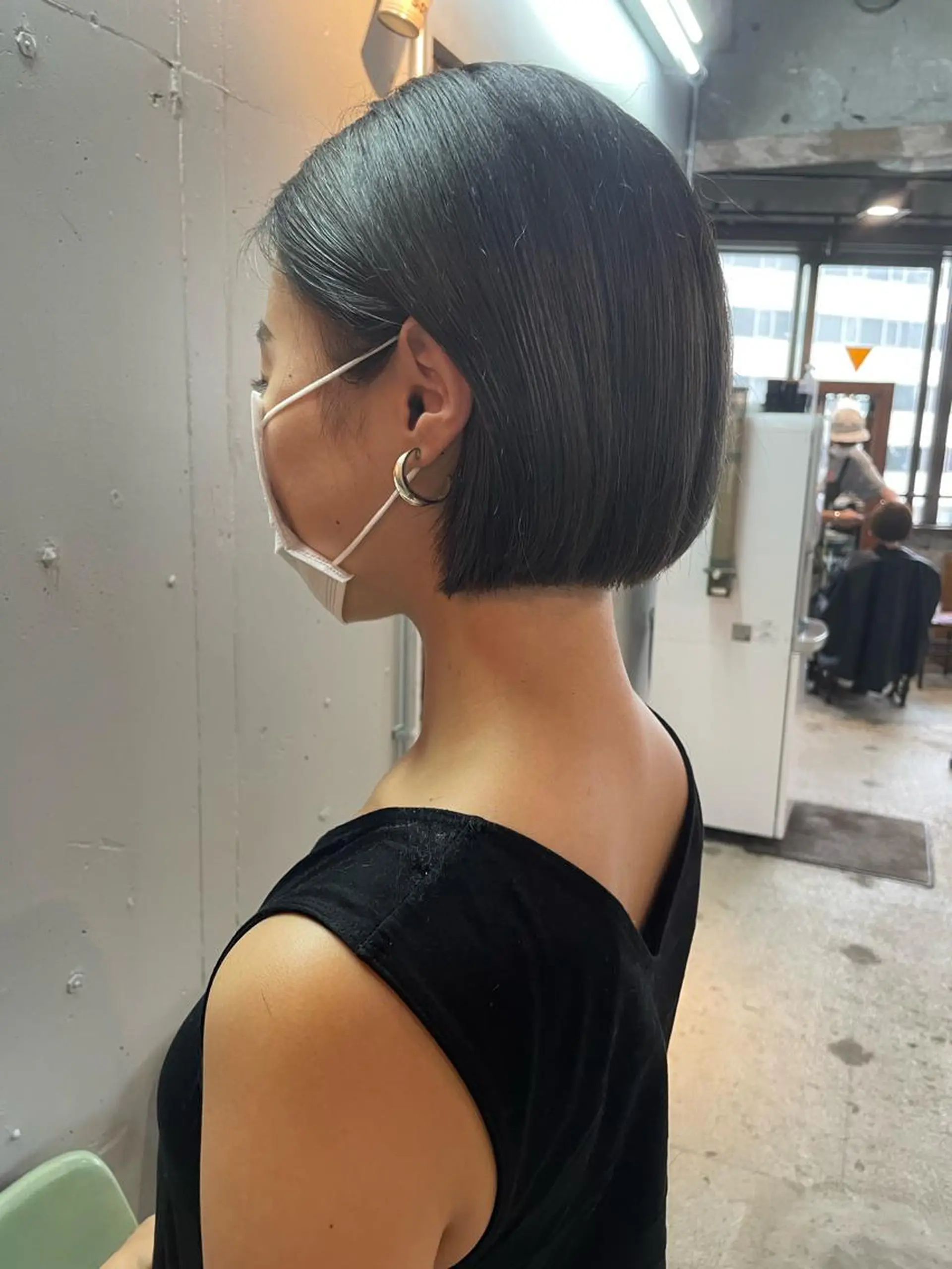 ショート ハイライト 髪質改善 縮毛矯正 トリートメント カット ヘアカラー トリートメント 🌼褒められヘア🌼 kaoのヘアスタイル