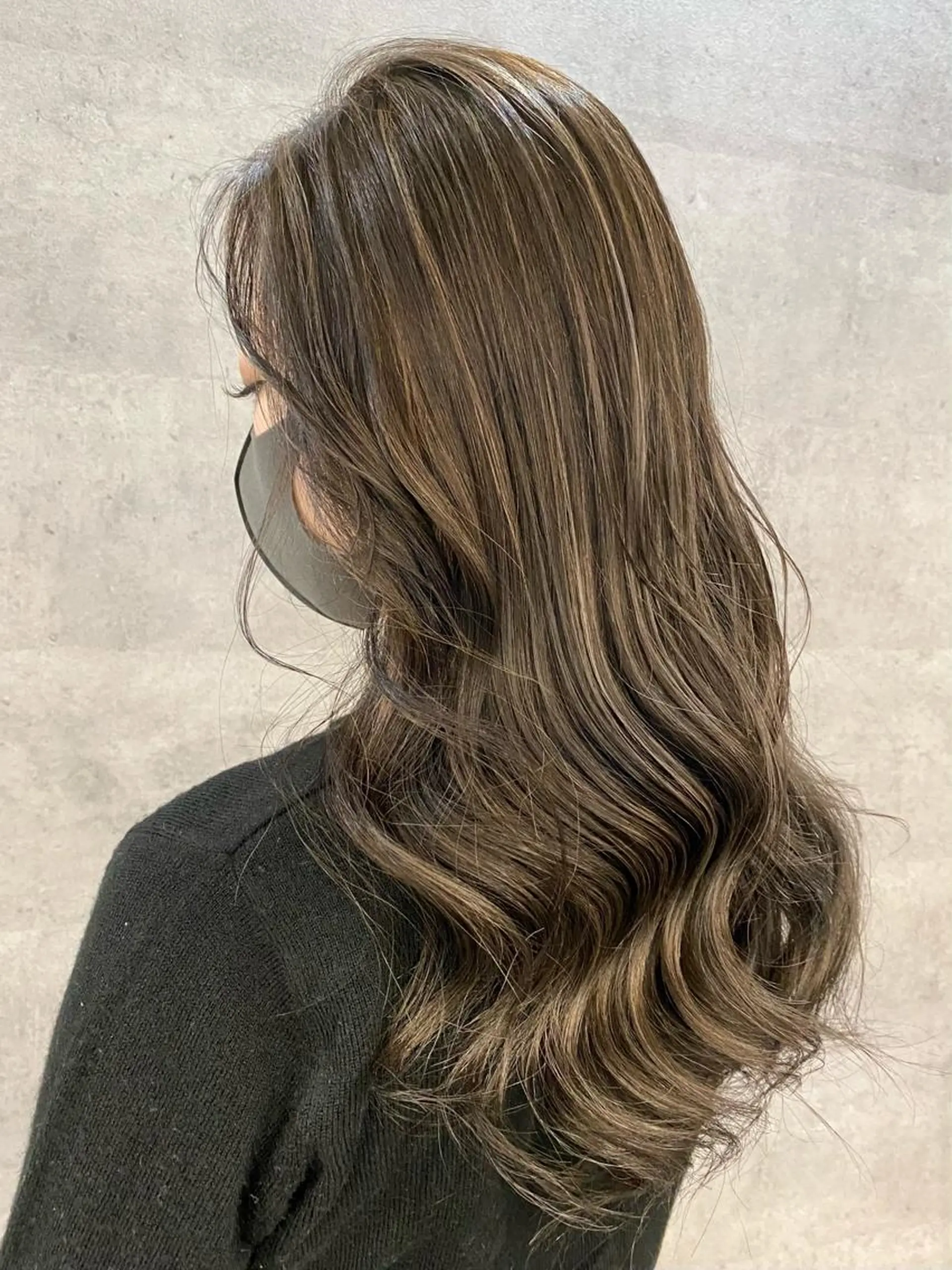 ロング ヘアカラー トリートメント KYOKO 【Bear】のヘアスタイル