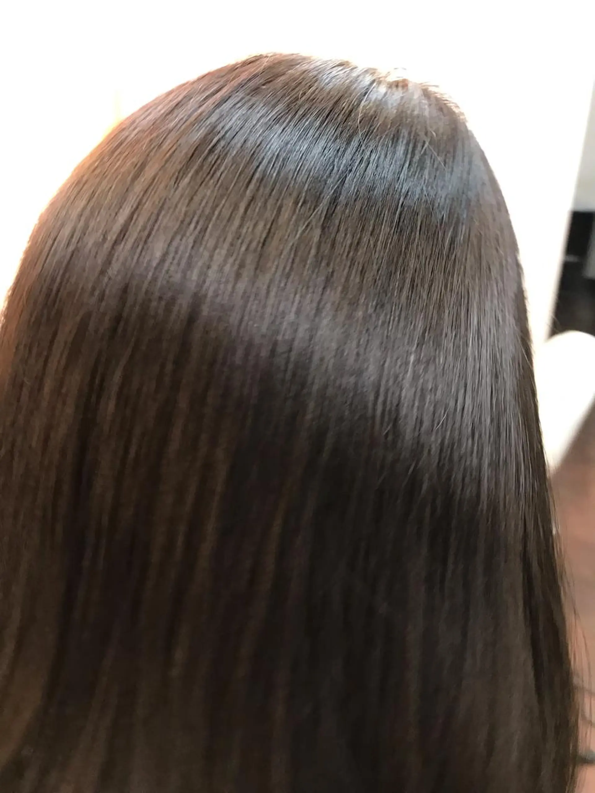 セミロング パーマ カット 縮毛矯正 トリートメント 桧山 真のヘアスタイル