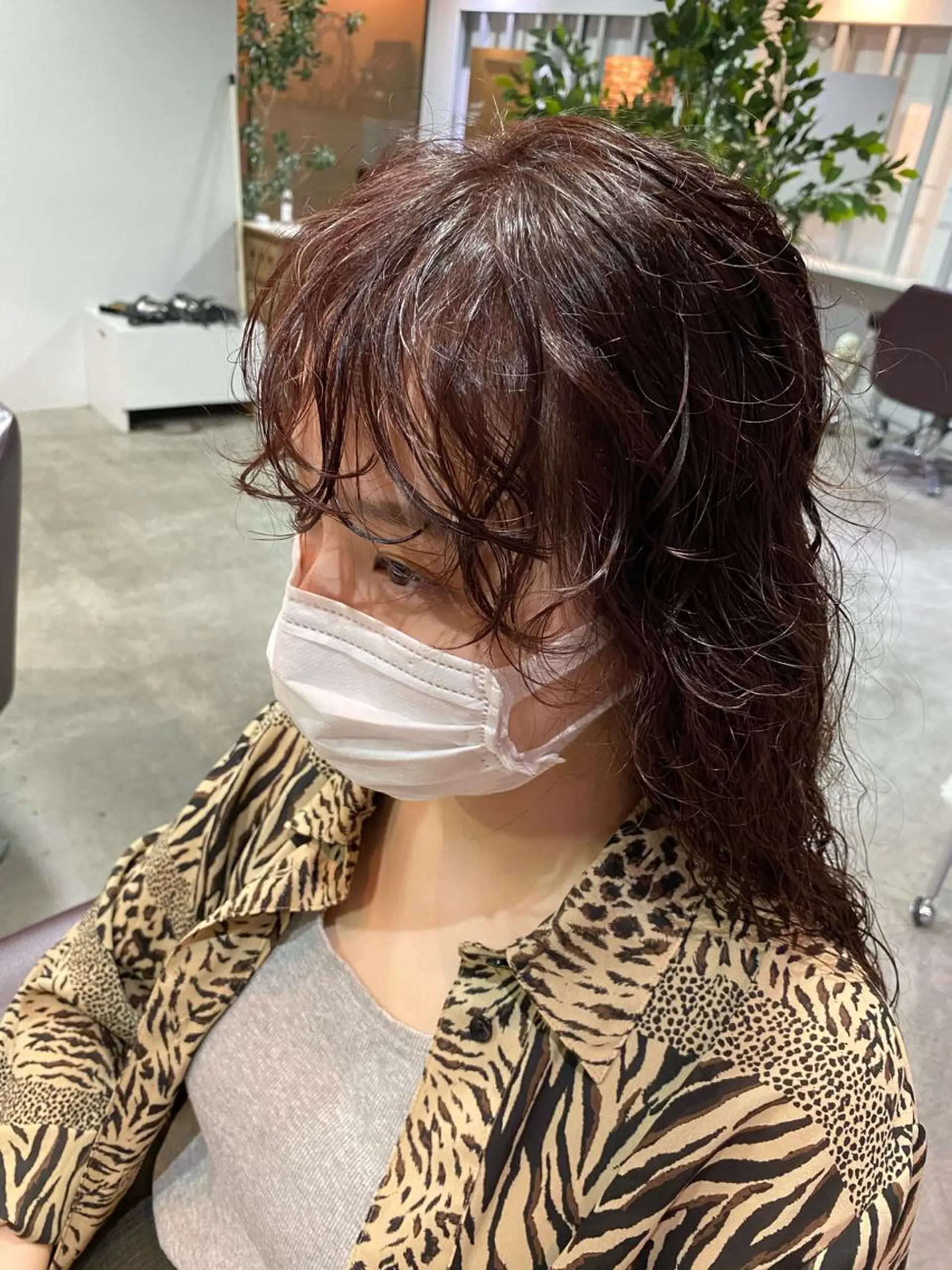 ロング パーマ 低ダメージパーマ ケアパーマ/武田明大のヘアスタイル