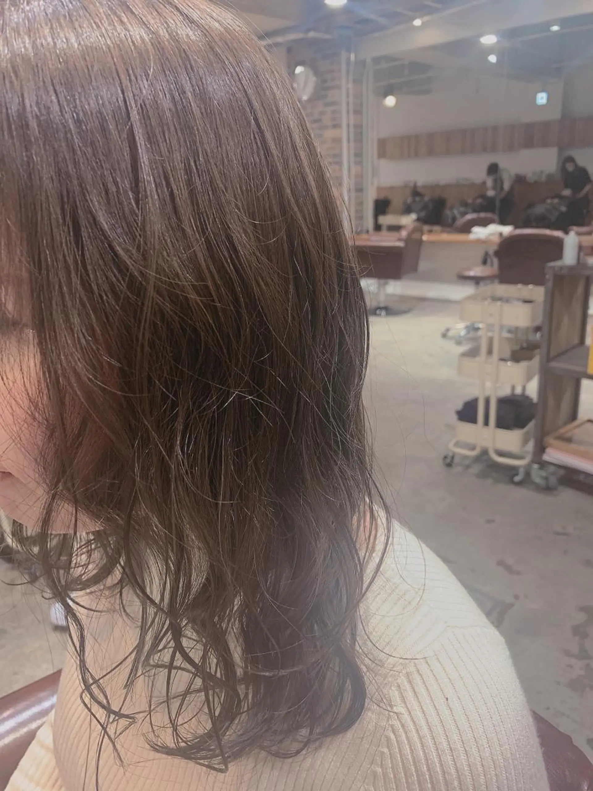 セミロング ショート🌼パーマ 本間正子のヘアスタイル