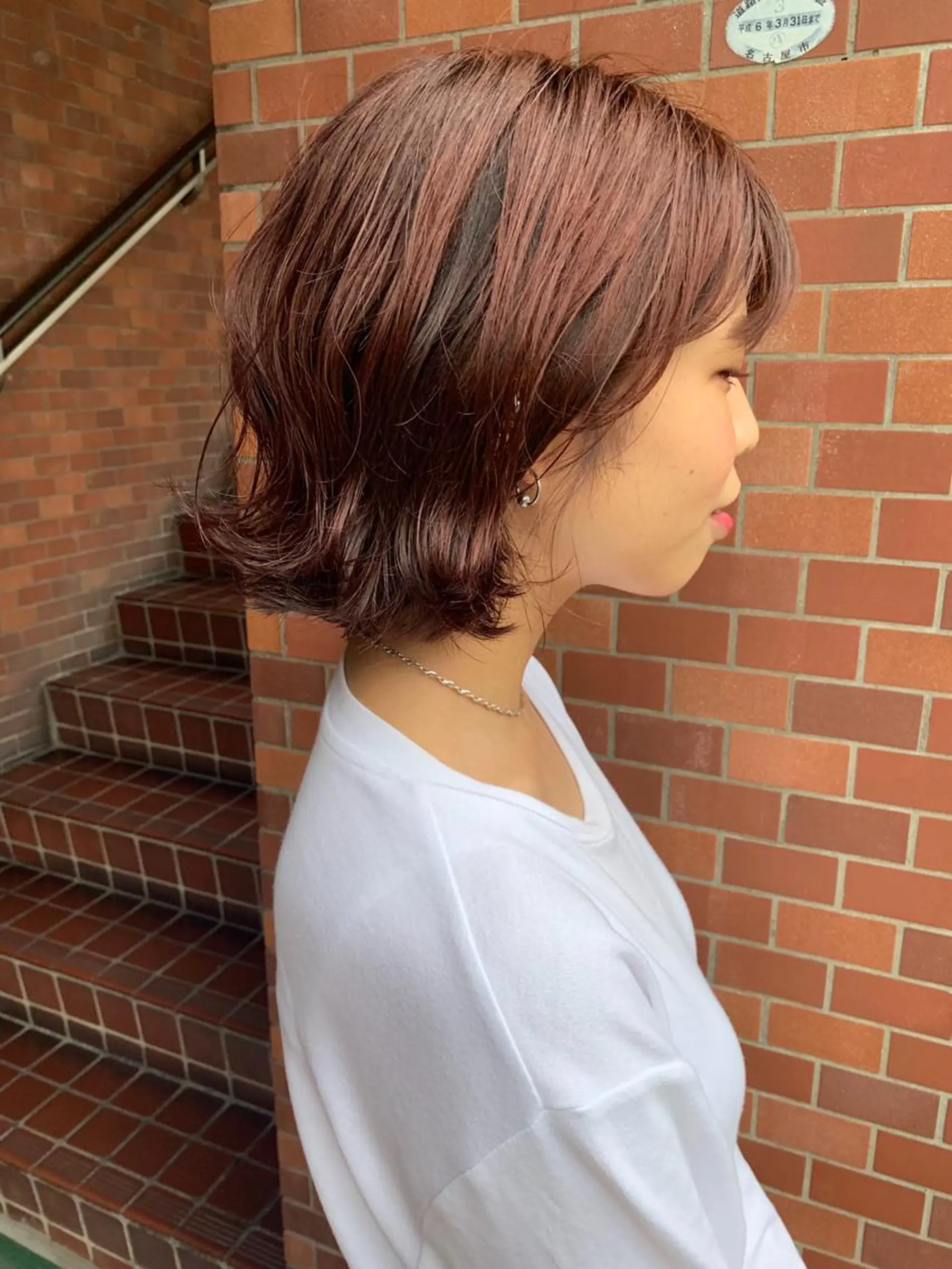 ショート 丹羽大喜 縮毛矯正/美髪矯正のヘアスタイル