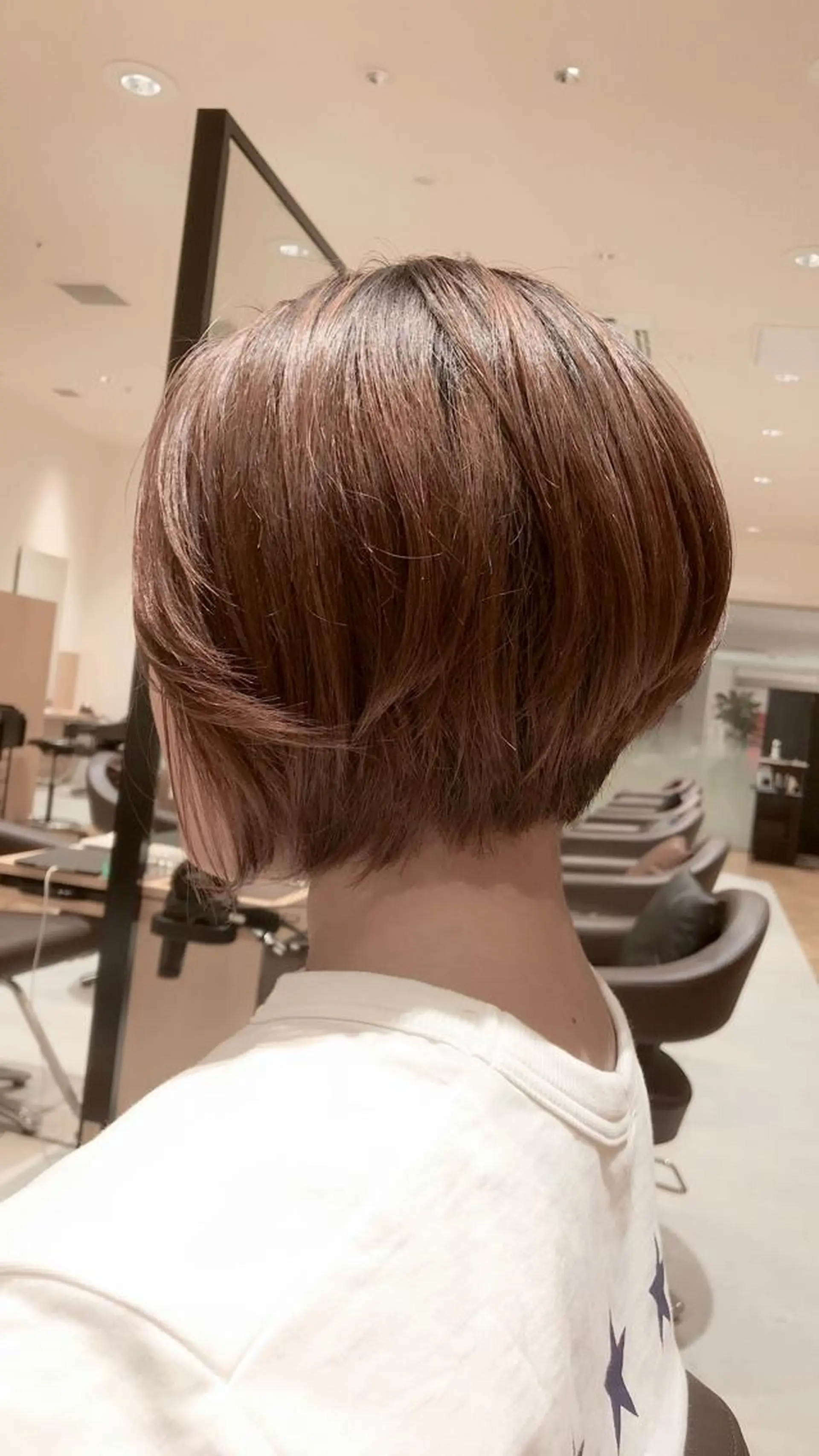 ショート 田中 真衣のヘアスタイル
