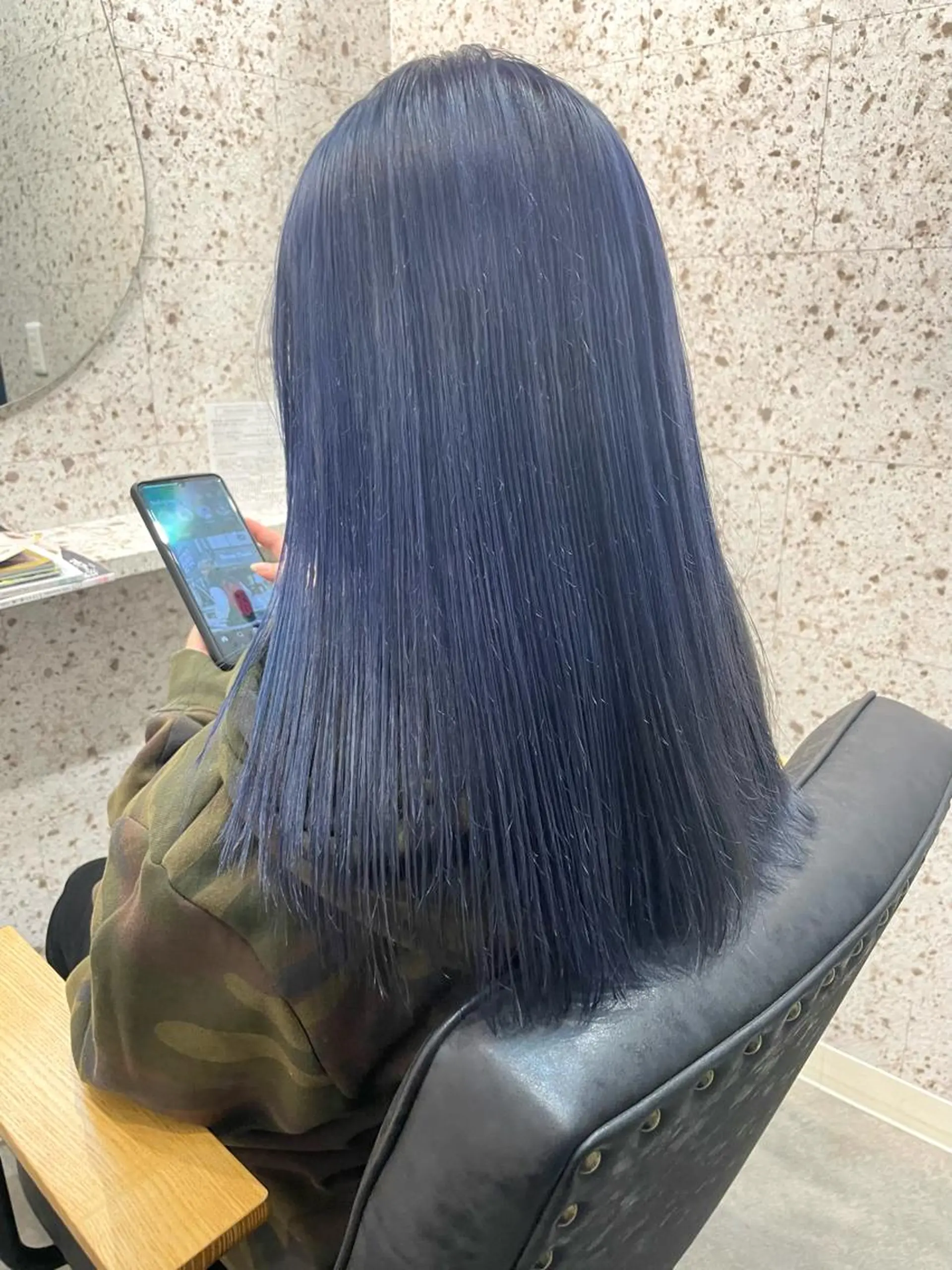 セミロング カラー SHOTO ハイトー ン/ブロンドカラーのヘアスタイル