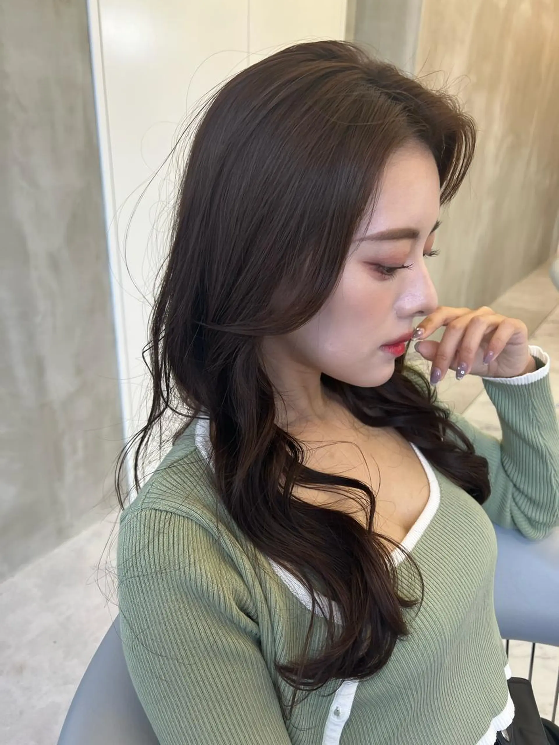 ロング カラー カット ヘアカラー トリートメント Lond luce心斎橋所属・🍀小川大輔🍀 ボブ/ブリーチ🥇のヘアスタイル