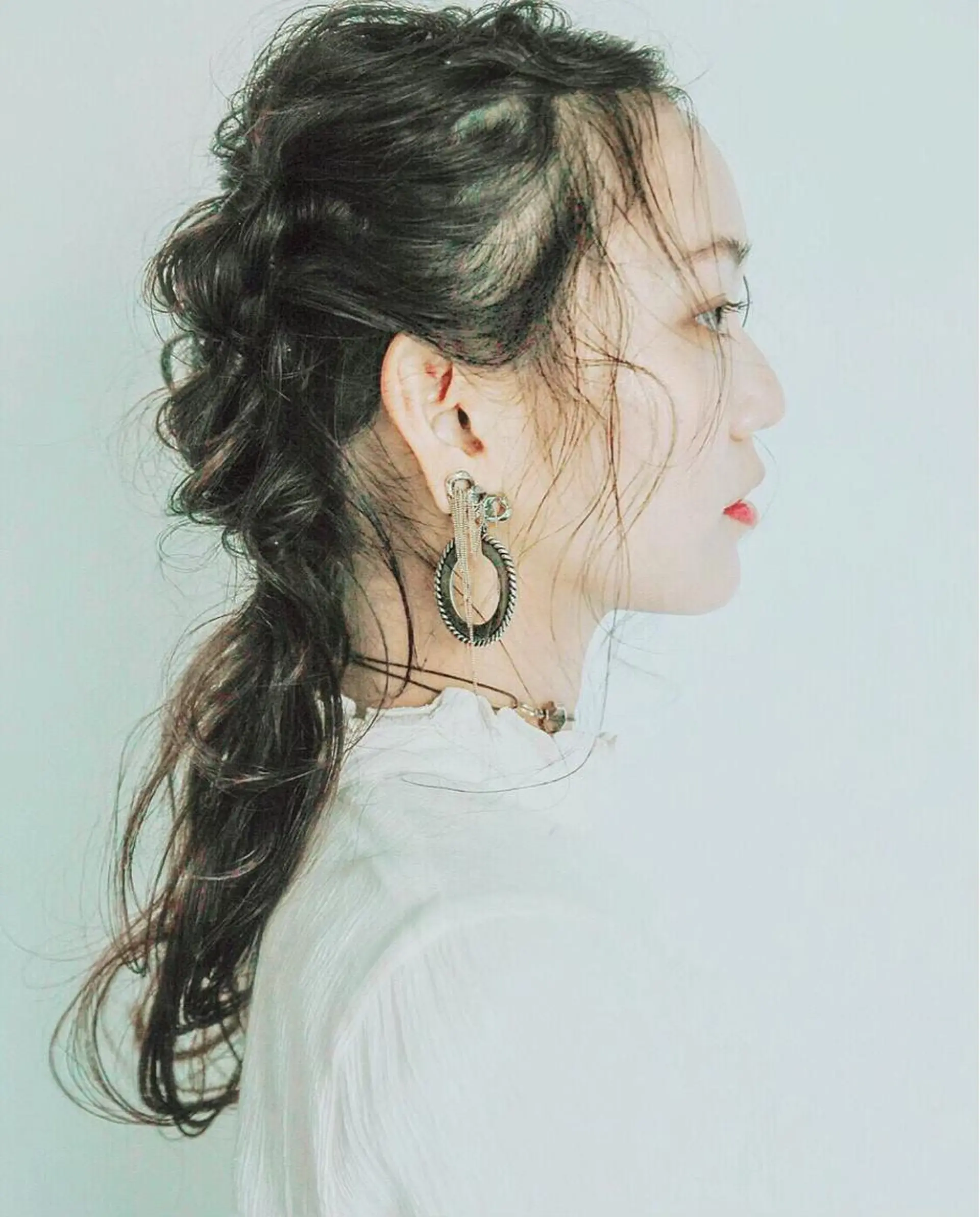 ミディアム カラー パーマ ヘアアレンジ メンズ キッズ ネイル マツエク・マツパ EnBlesS西宮 マンツーマン神道有基のヘアスタイル