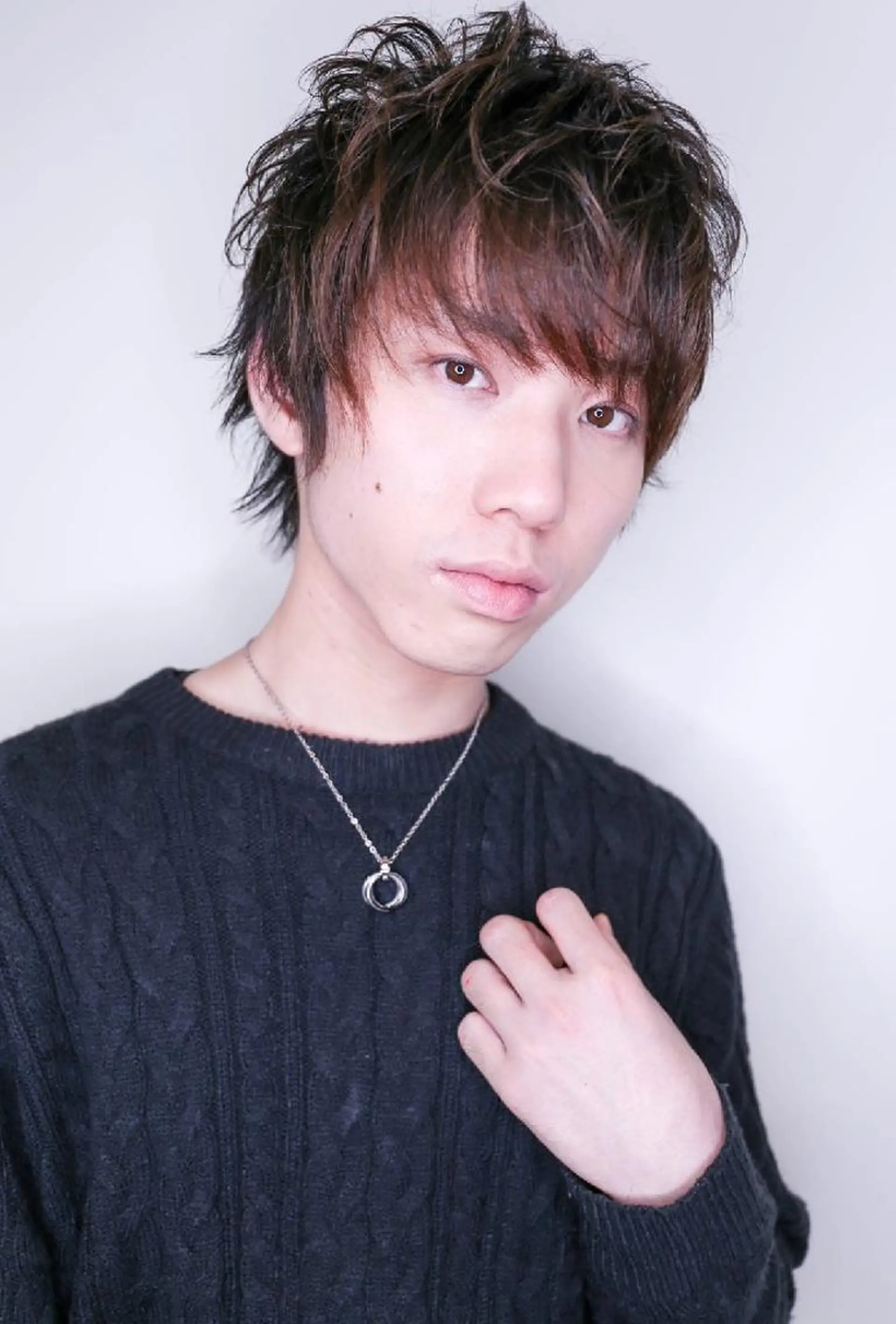 カラー パーマ ヘアアレンジ メンズ メンズパーマ ブリーチ/ヘアケア/ 艶髪/イギチハルのヘアスタイル