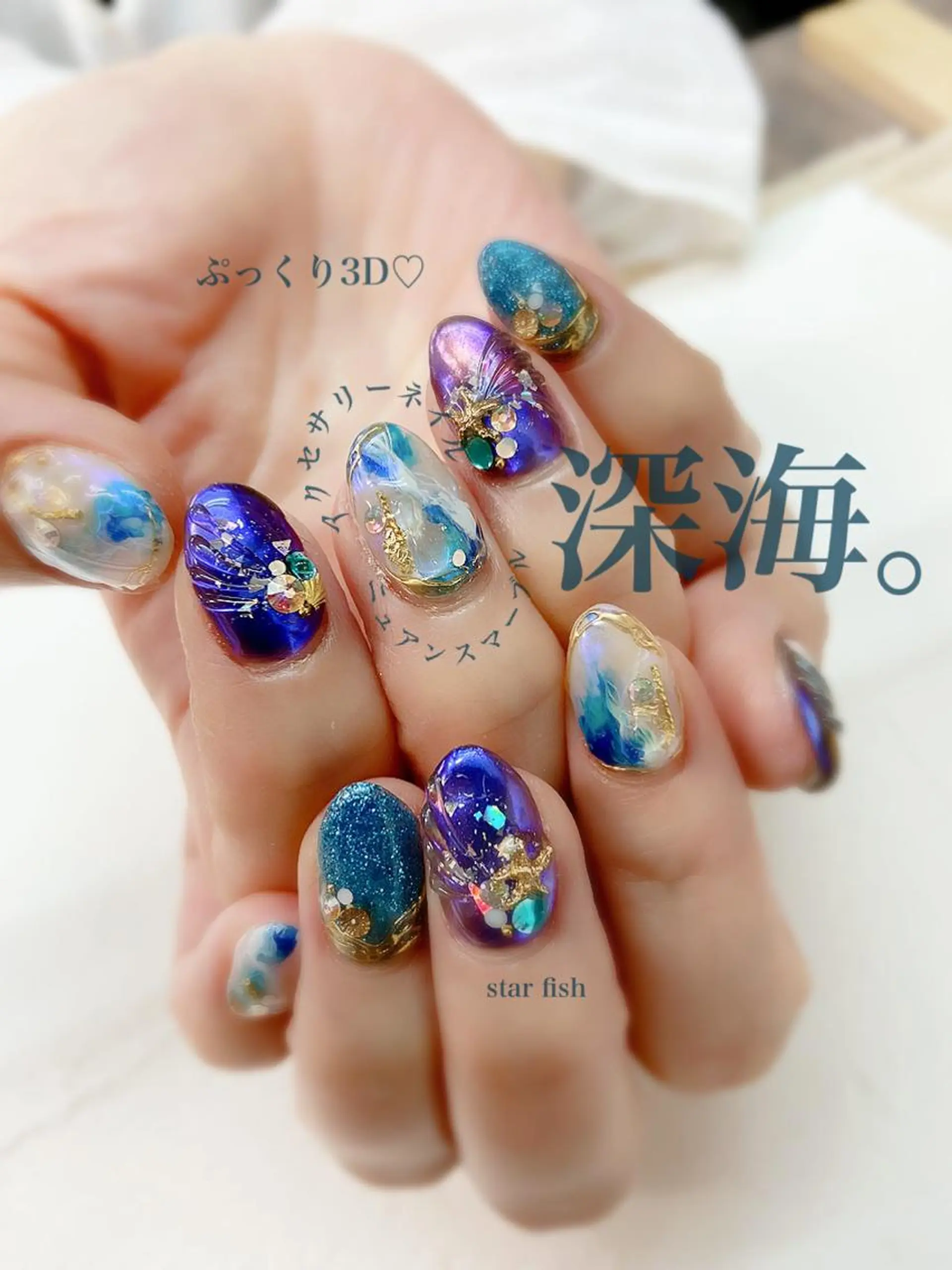 ネイル BIANCA Ouchidaのネイルデザイン