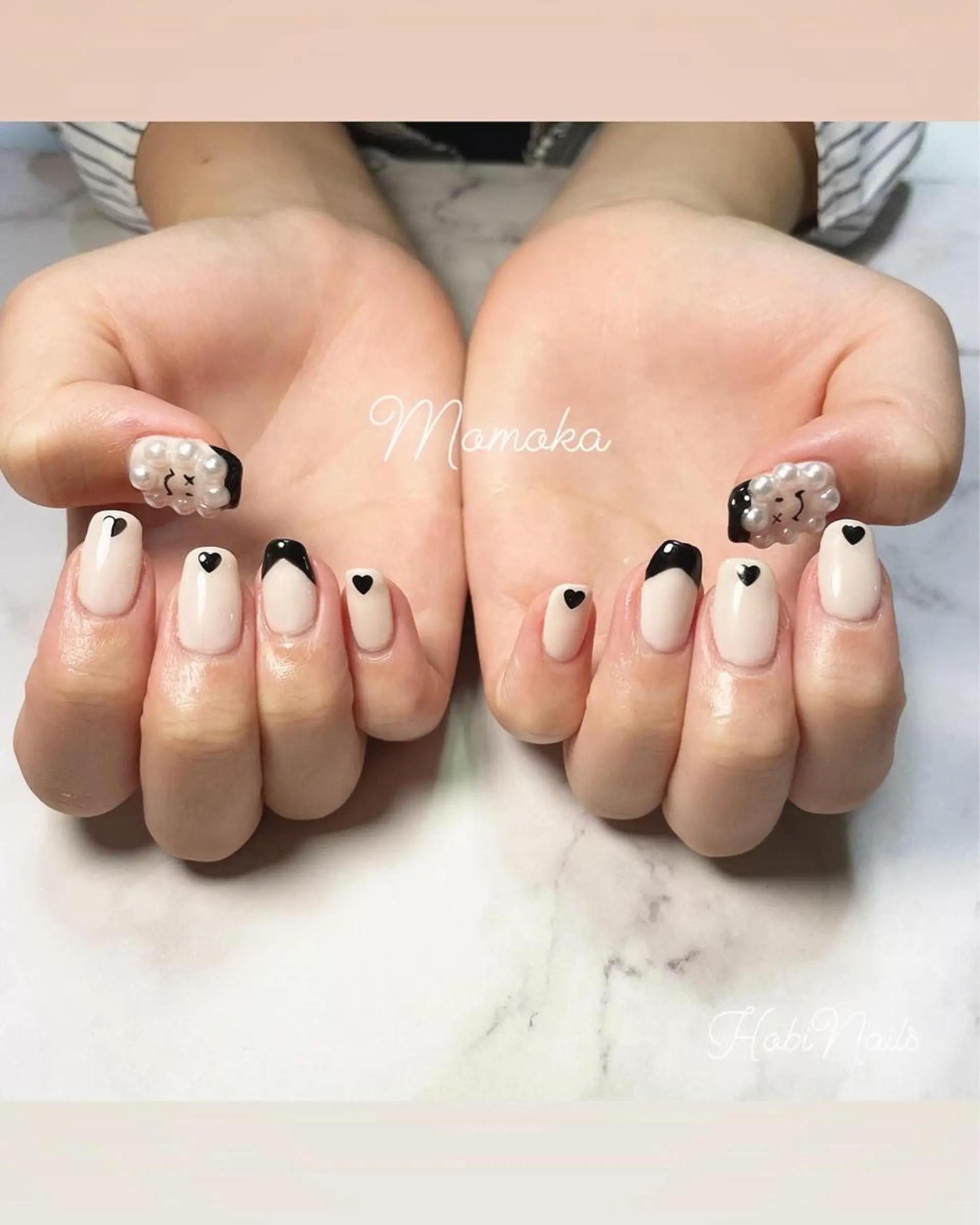 ネイル フレンチネイル Momo nailsalonのネイルデザイン