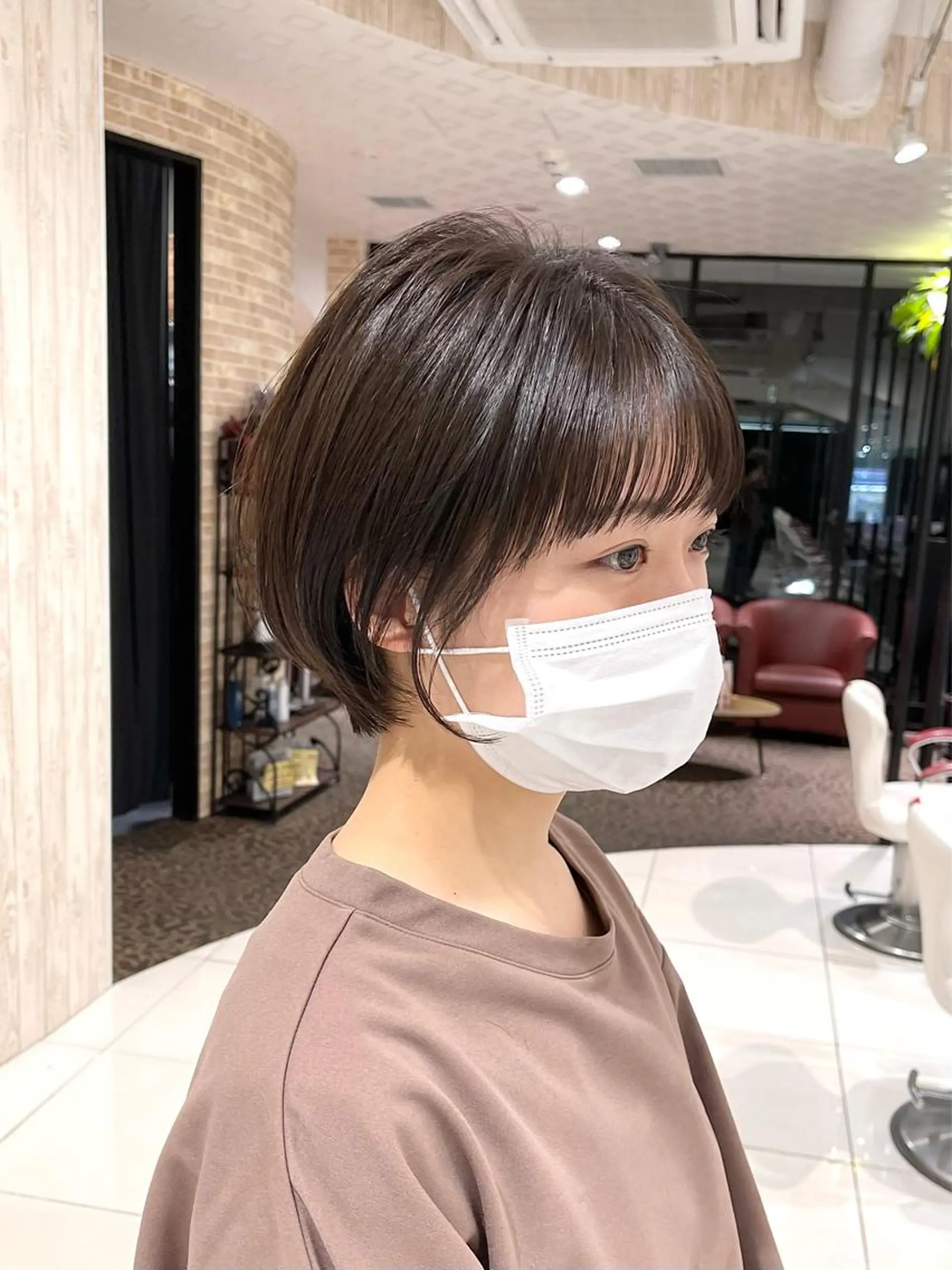 ショート ショートボブ ハンサムショート 丸みショート ボブ ショートヘア 荻窪/ショートヘア✨ ショートボブ長松大哉のヘアスタイル